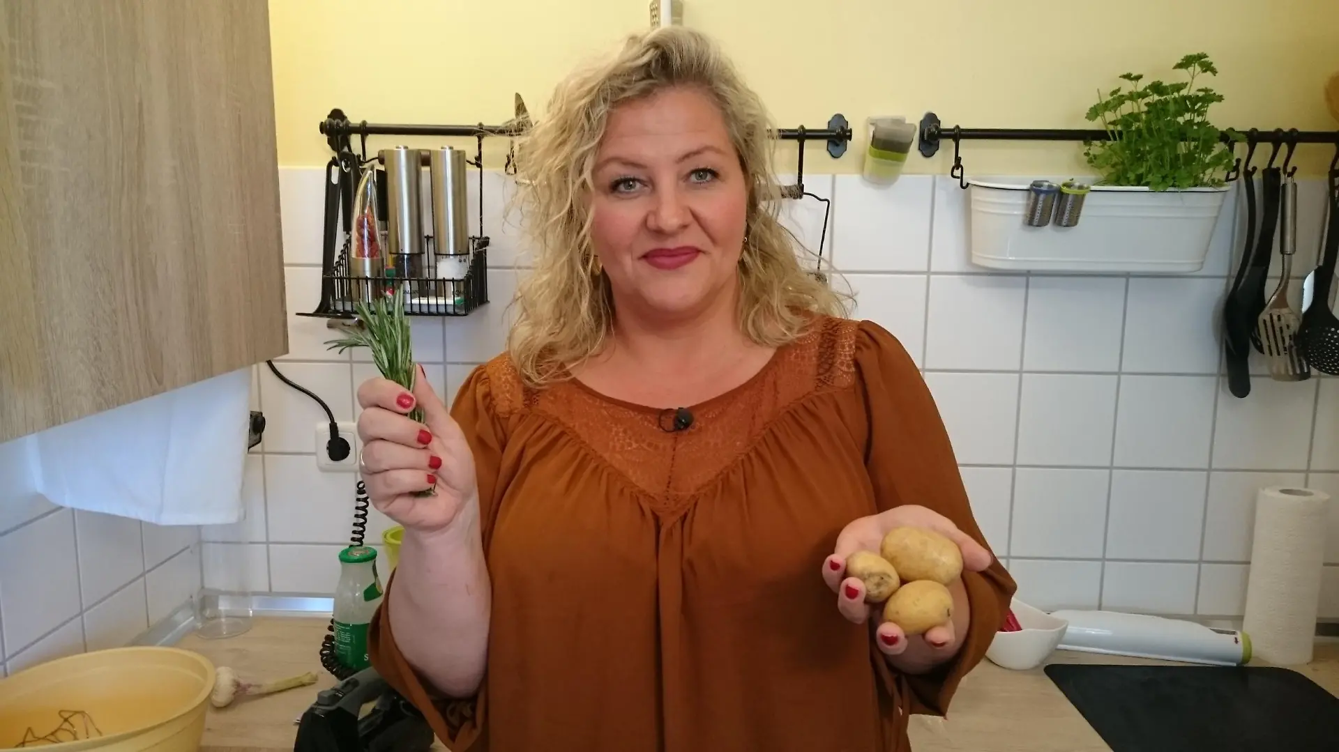Gastgeberin Sandra