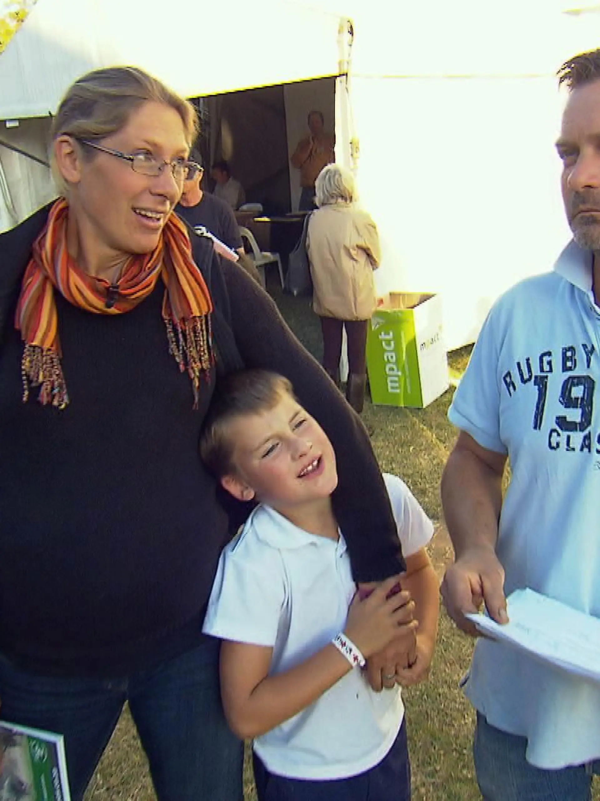 Marie und Olaf Heidtke mit den Kindern Samuel und Aaron in Südafrika