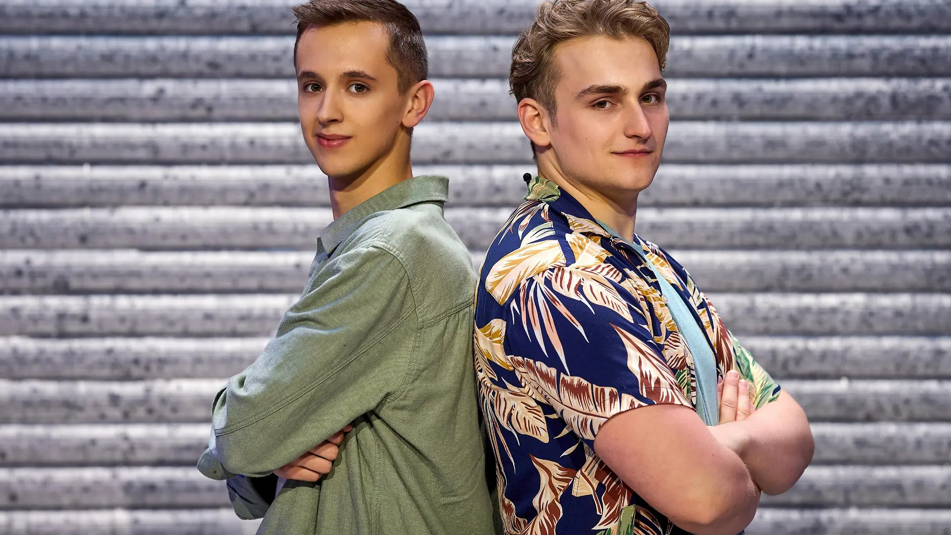 Leon Herter (l.) und Marc Keßler
+++ Die Verwendung des sendungsbezogenen Materials ist nur mit dem Hinweis und Verlinkung auf RTL+ gestattet. +++