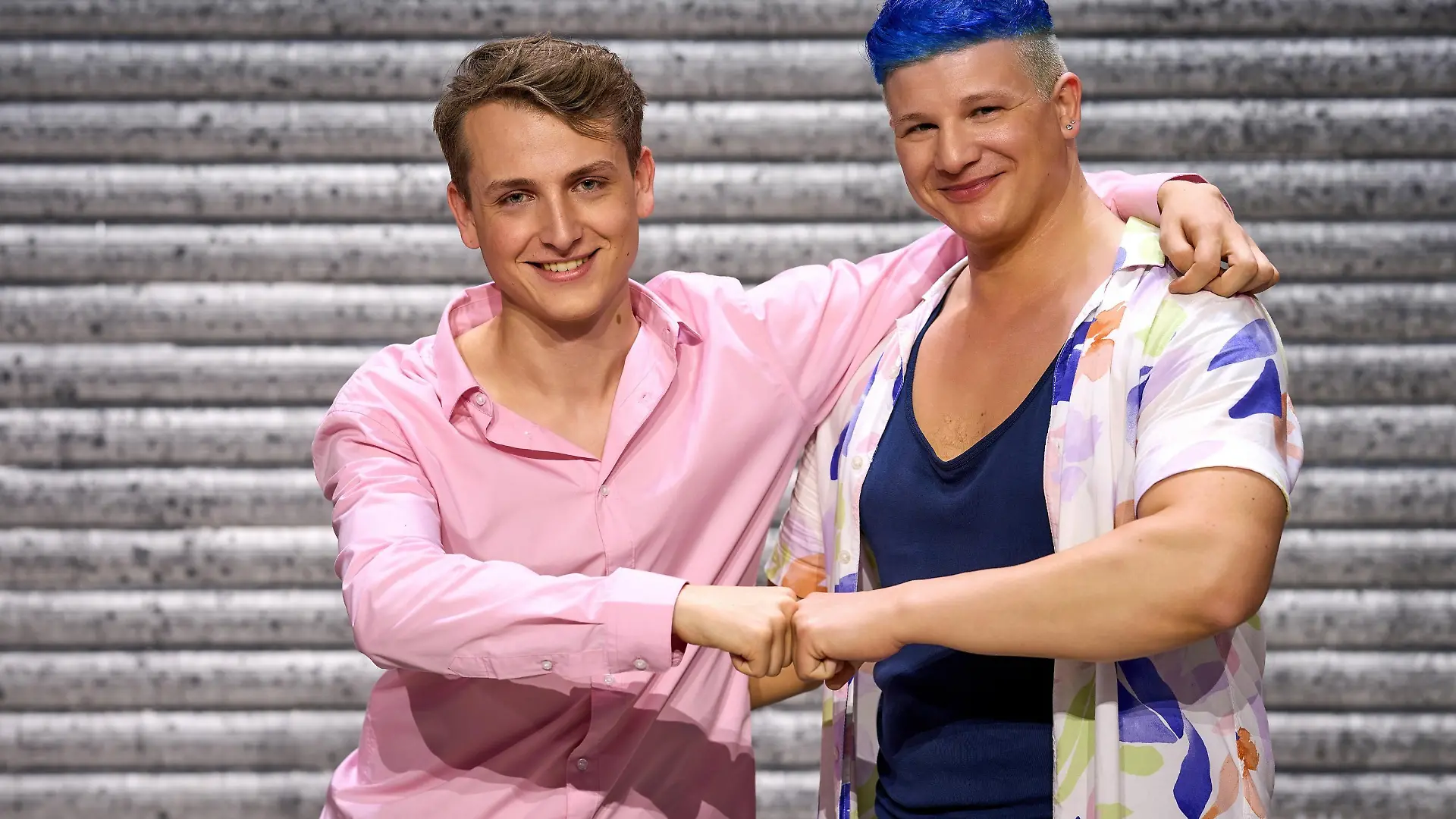 Michael Henning (l.) und Eric Mange
+++ Die Verwendung des sendungsbezogenen Materials ist nur mit dem Hinweis und Verlinkung auf RTL+ gestattet. +++