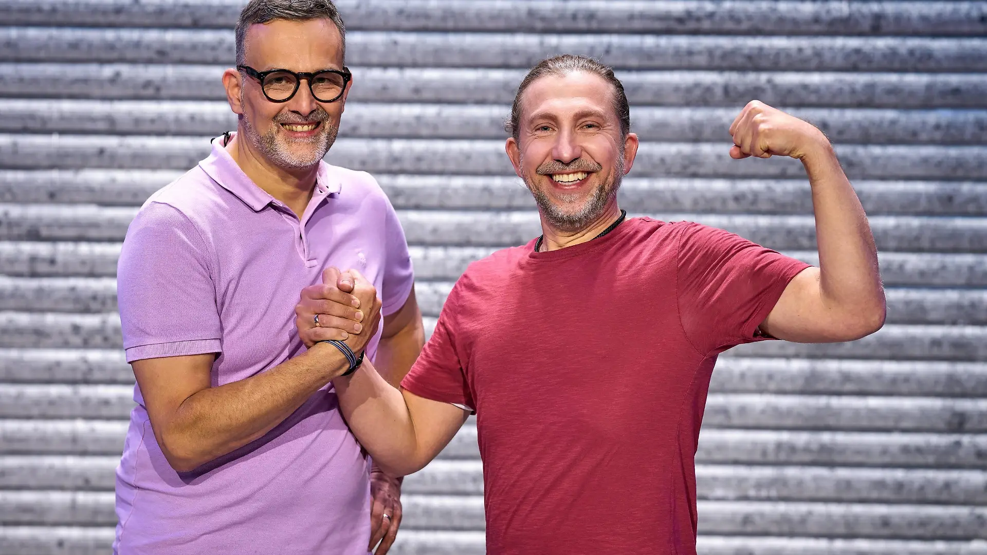 Uwe Hensch (l.) und Thomas Tommy Gottwald
+++ Die Verwendung des sendungsbezogenen Materials ist nur mit dem Hinweis und Verlinkung auf RTL+ gestattet. +++
