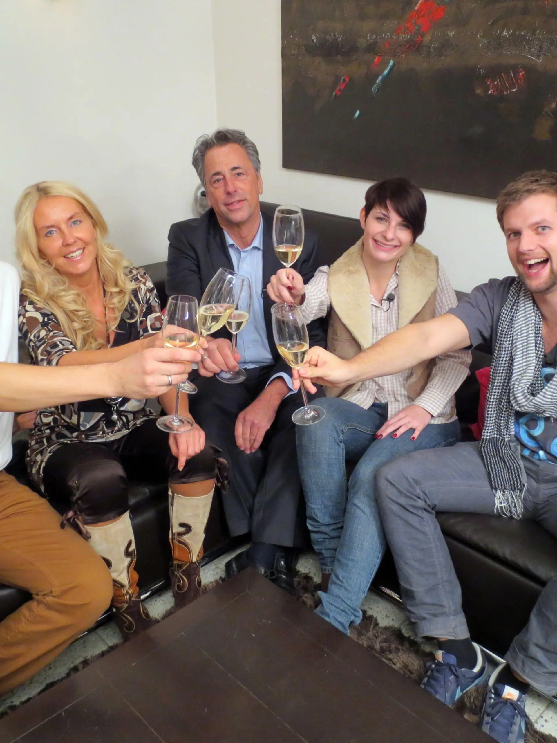 V.l.: Markus (42), Elke (48), Norbert (59), Sabrina (24), Patrick (27)