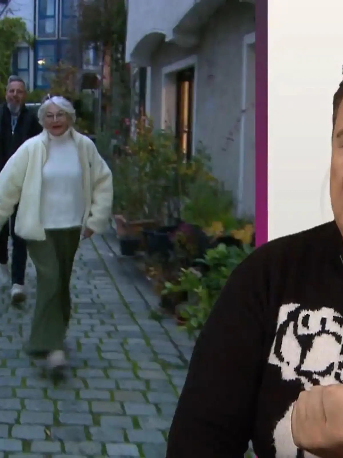 Dank dieser tollen Frau kann „Shopping Queen“-Kandidatin Amelie einen fertigen Look präsentieren.