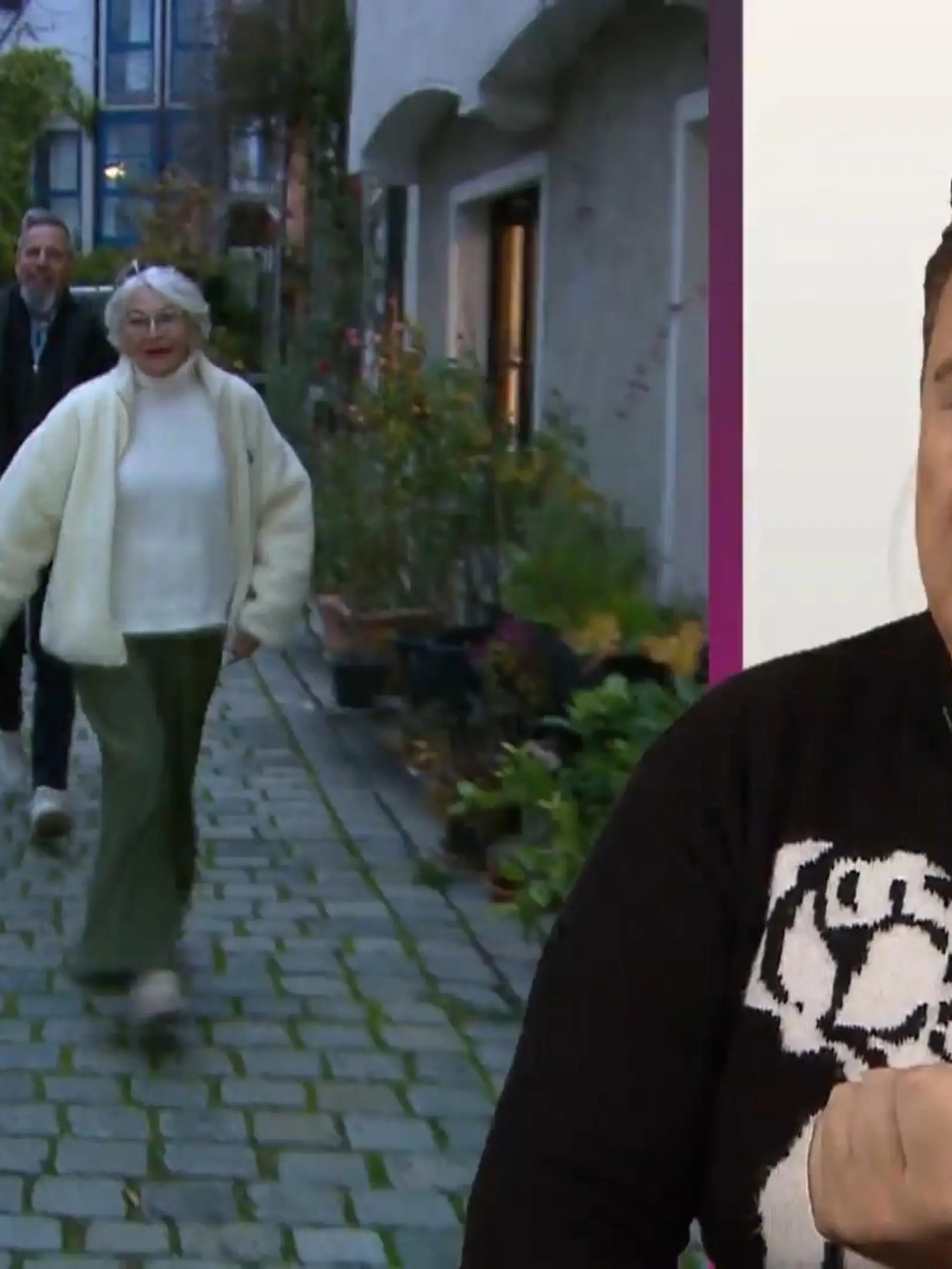 Dank dieser tollen Frau kann „Shopping Queen“-Kandidatin Amelie einen fertigen Look präsentieren.