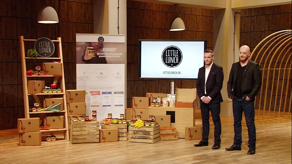 Die Brüder Daniel Gibischund Denis Gibisch (l.) sind Gründer von "littlelunch".