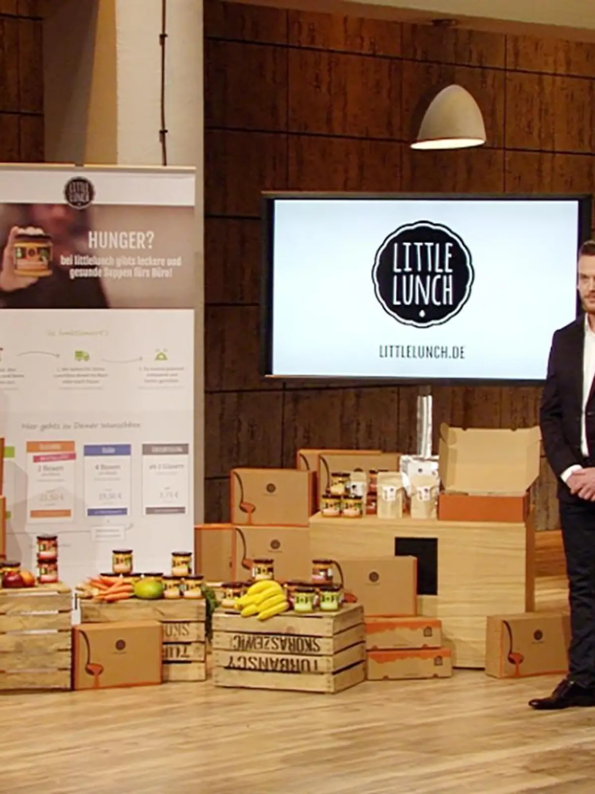 Die Brüder Daniel Gibischund Denis Gibisch (l.) sind Gründer von "littlelunch".