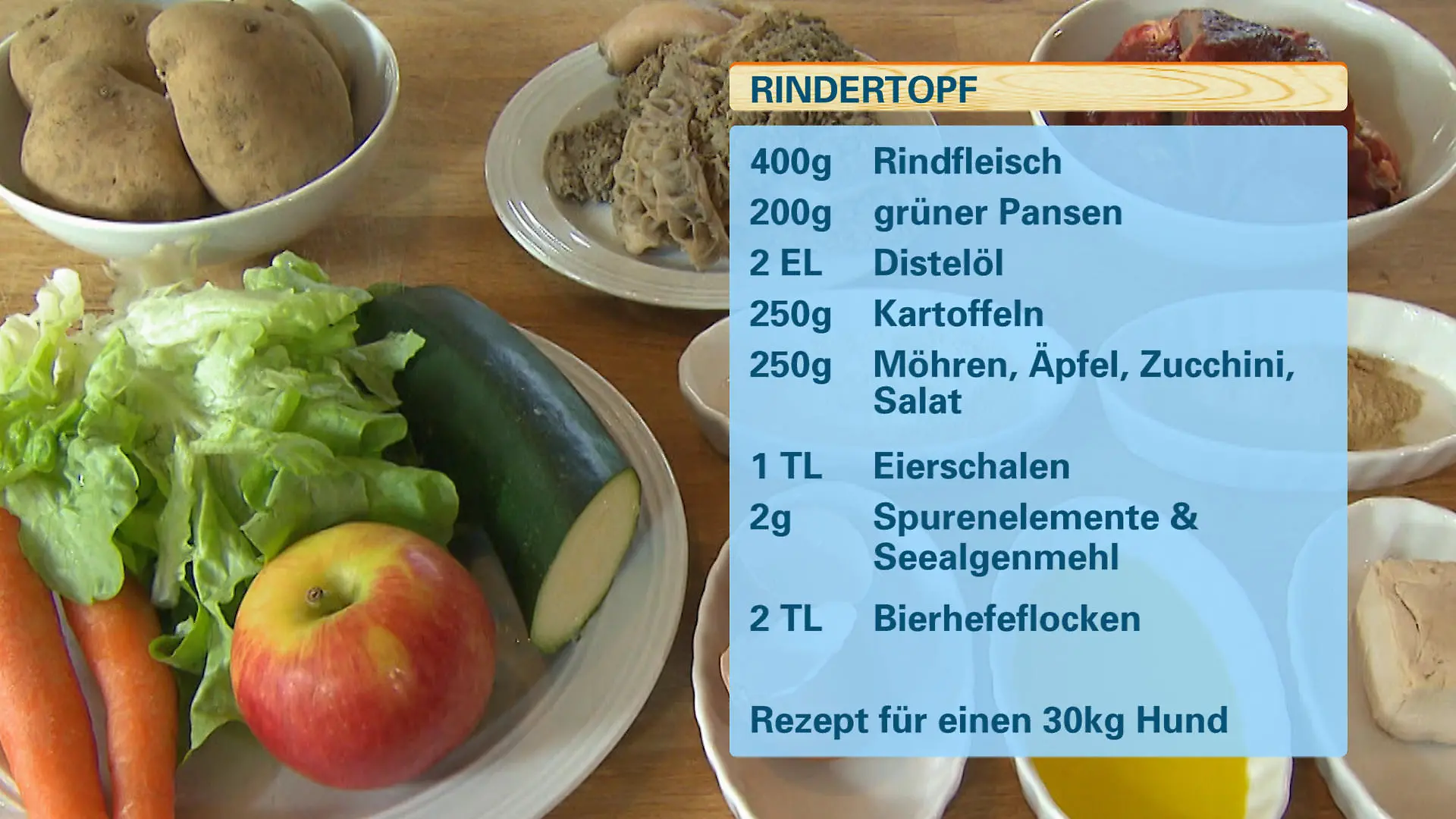 Barfen- Rindertopf VOX