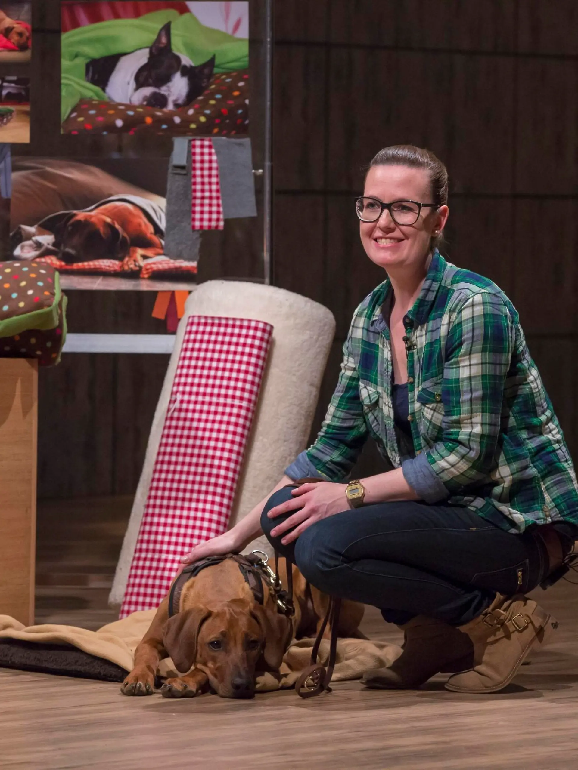 Marina Viefhues  hat für ihren Hund das "Snugglepad kreiert.