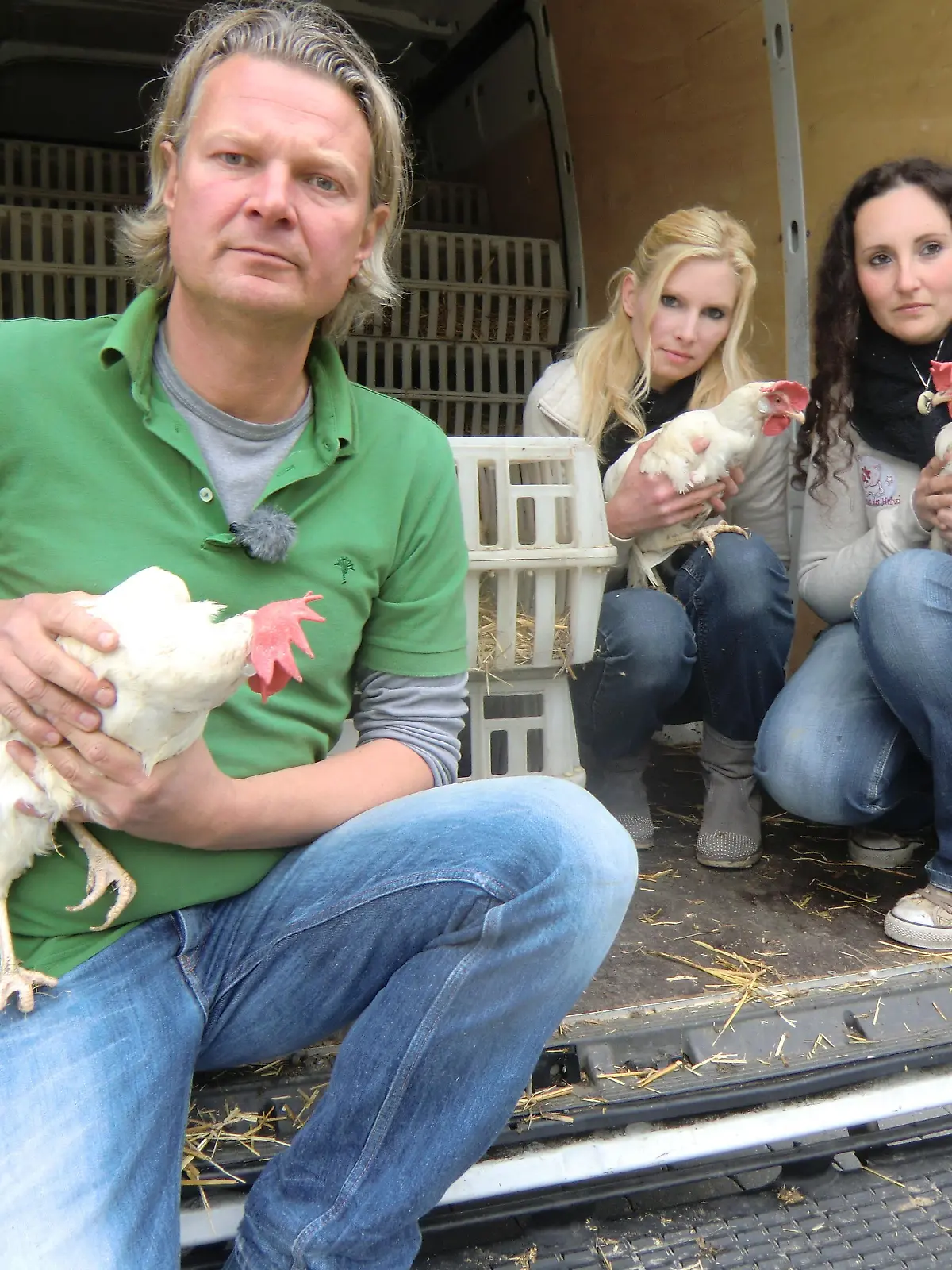Tiere in Not - VOX-DOCMA TV - Frank Weber und Hhner