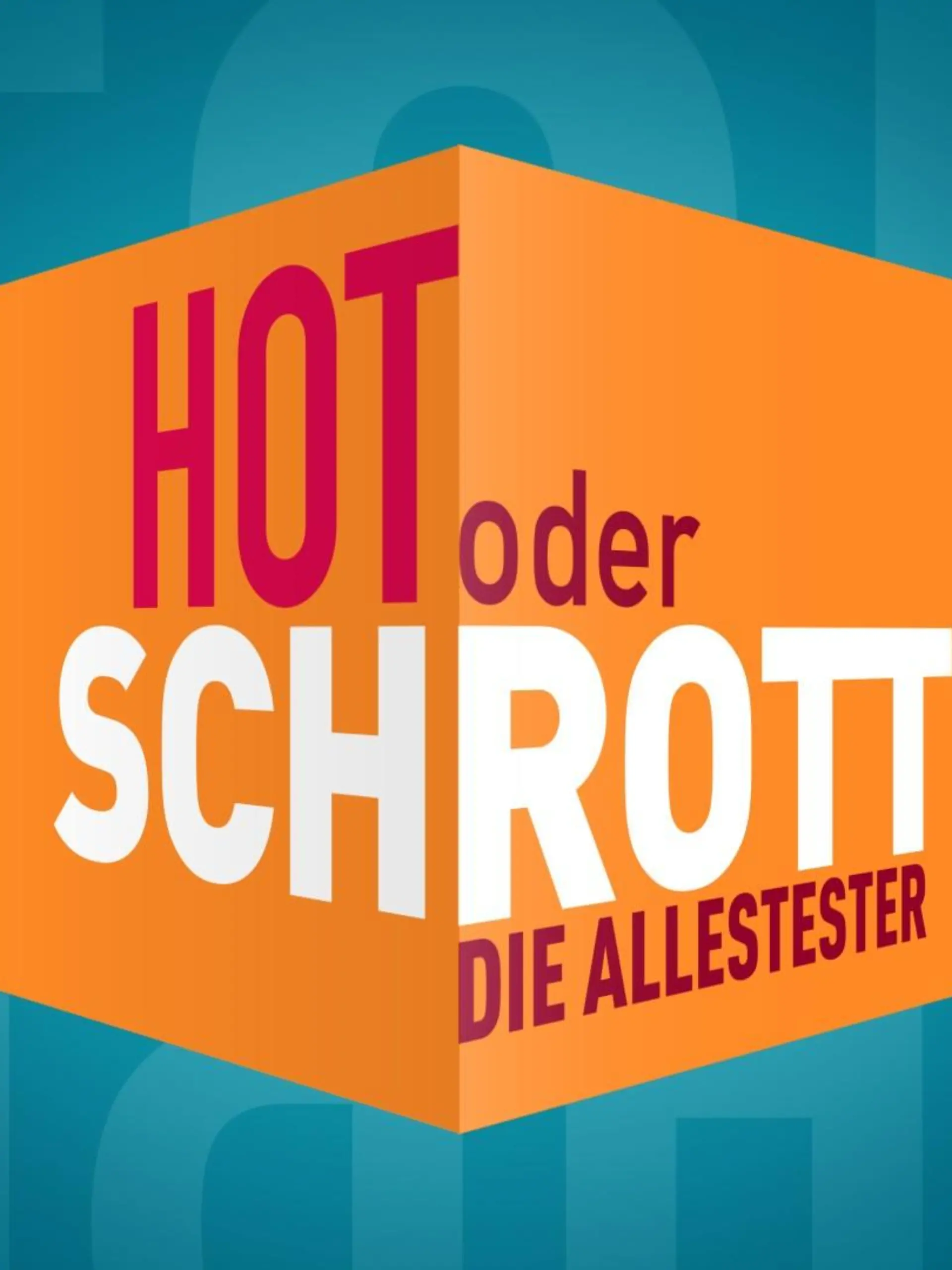 Das Logo zur Sendung: "Hot oder Schrott - Die Allestester"