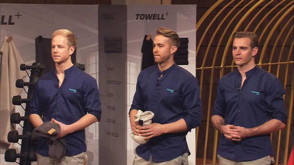 Das "Towell"-Team (v.l.): Florian Goecke, Lennart Rieper und Paul Dudda