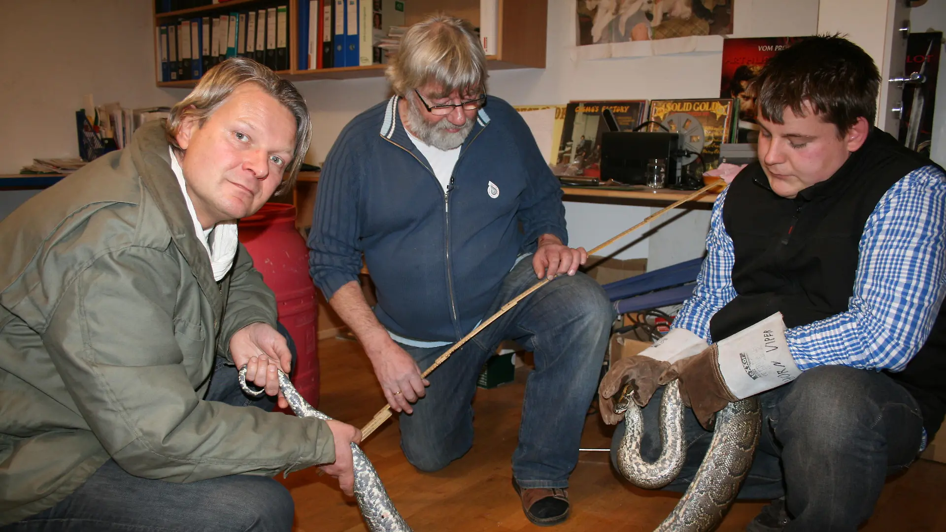 Vorschau1 - Frank Weber und Felsenpython