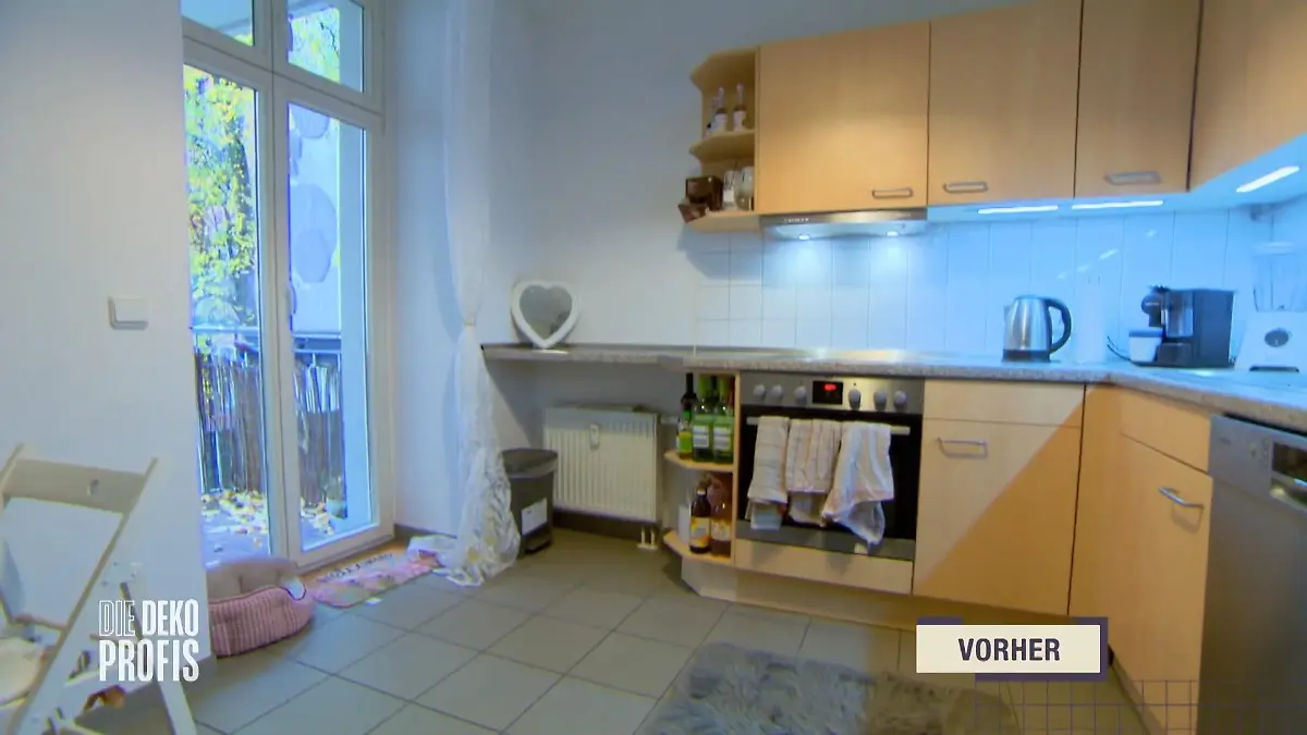 Die Dekoprofis: Diese Küche lud nicht zu gemeinsamen Abenden mit Freunden ein.