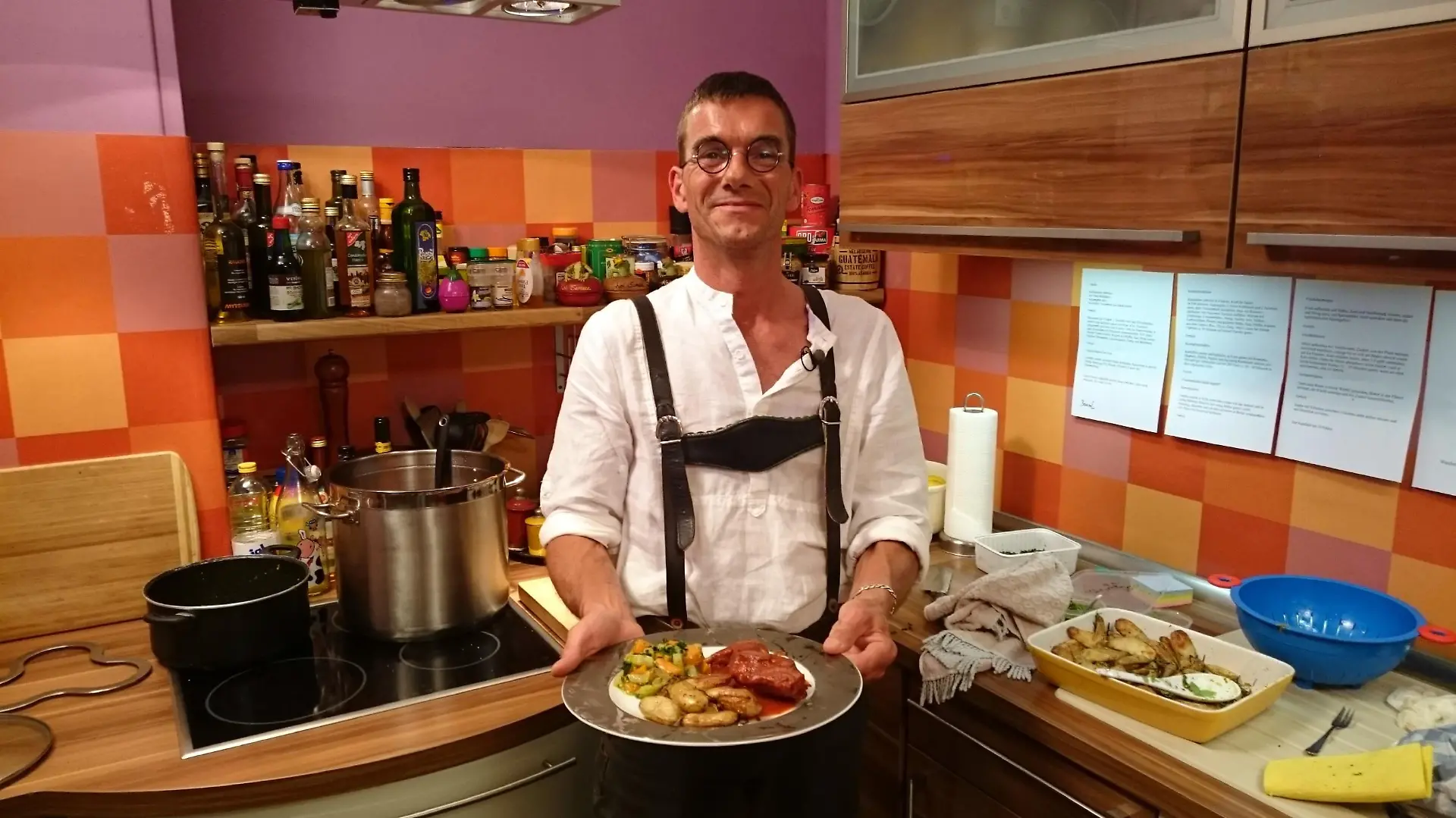 Gastgeber Andreas