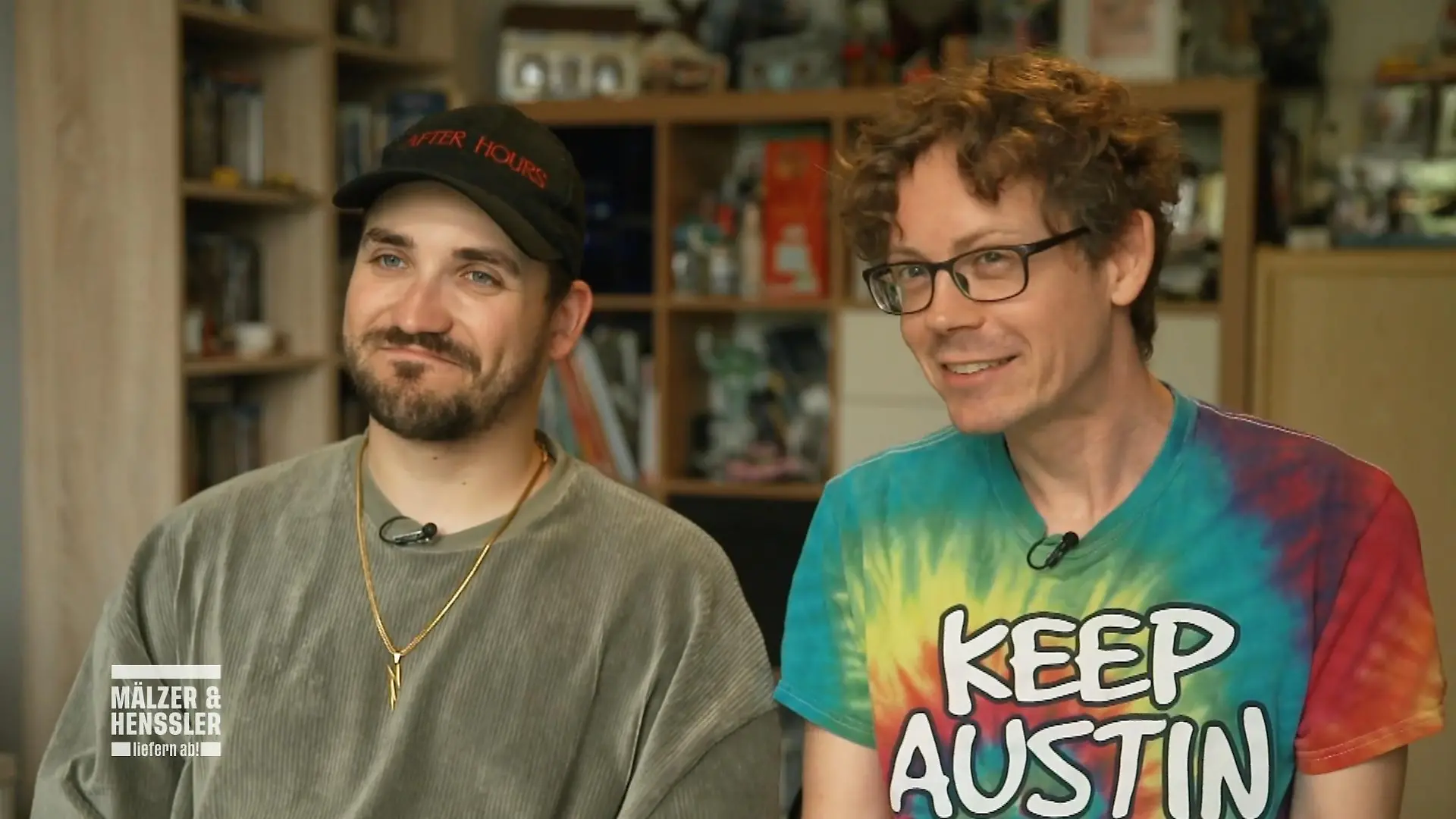 Chris und Daniel erwarten von Tim und Steffen eine ordentlich Portion Fast Food