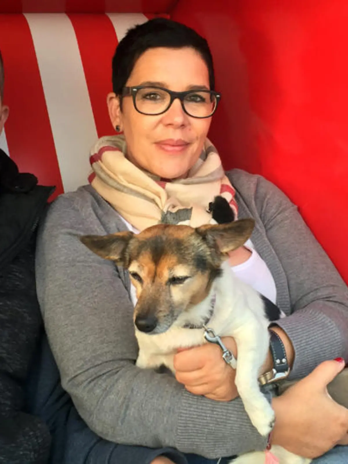 Claudia und Marcel mit "Lulu"