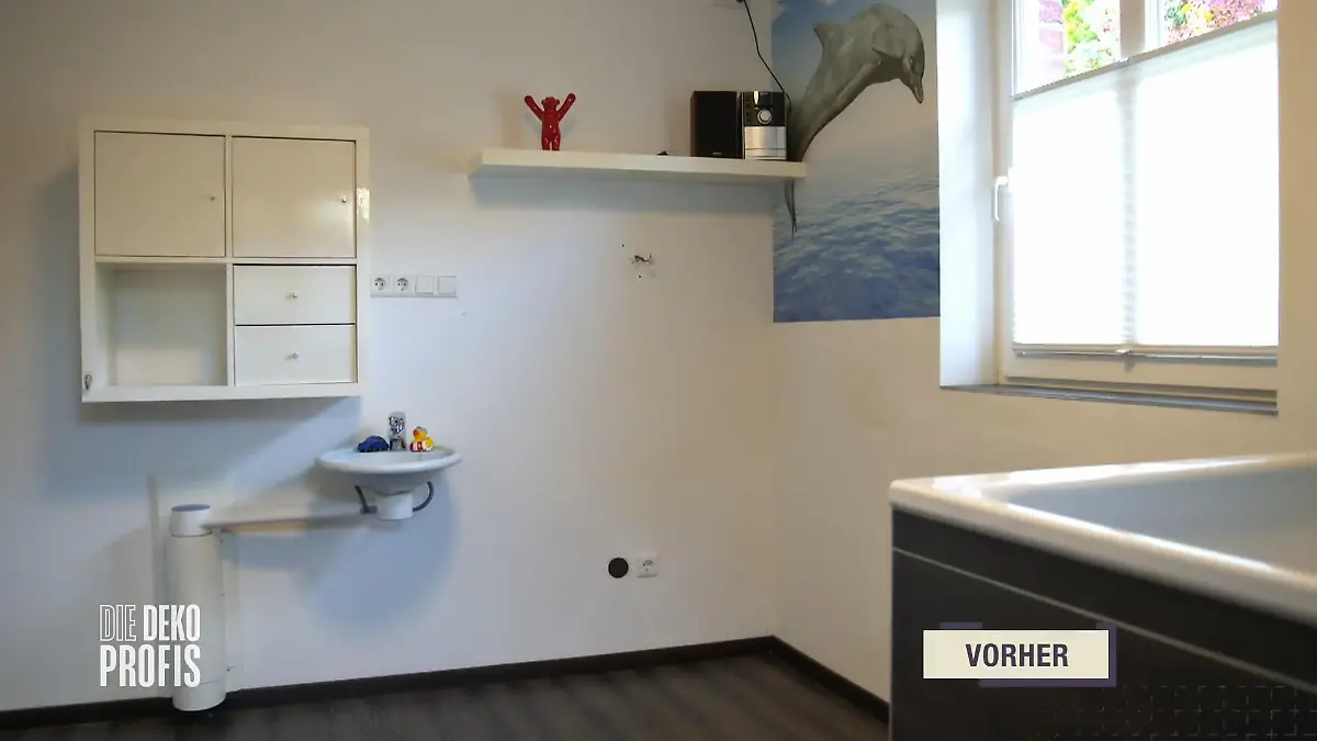 Die Dekoprofis: Das ehemalige Zimmer des verstorbenen Sohnes der Familie, das Umgestaltet werden soll.