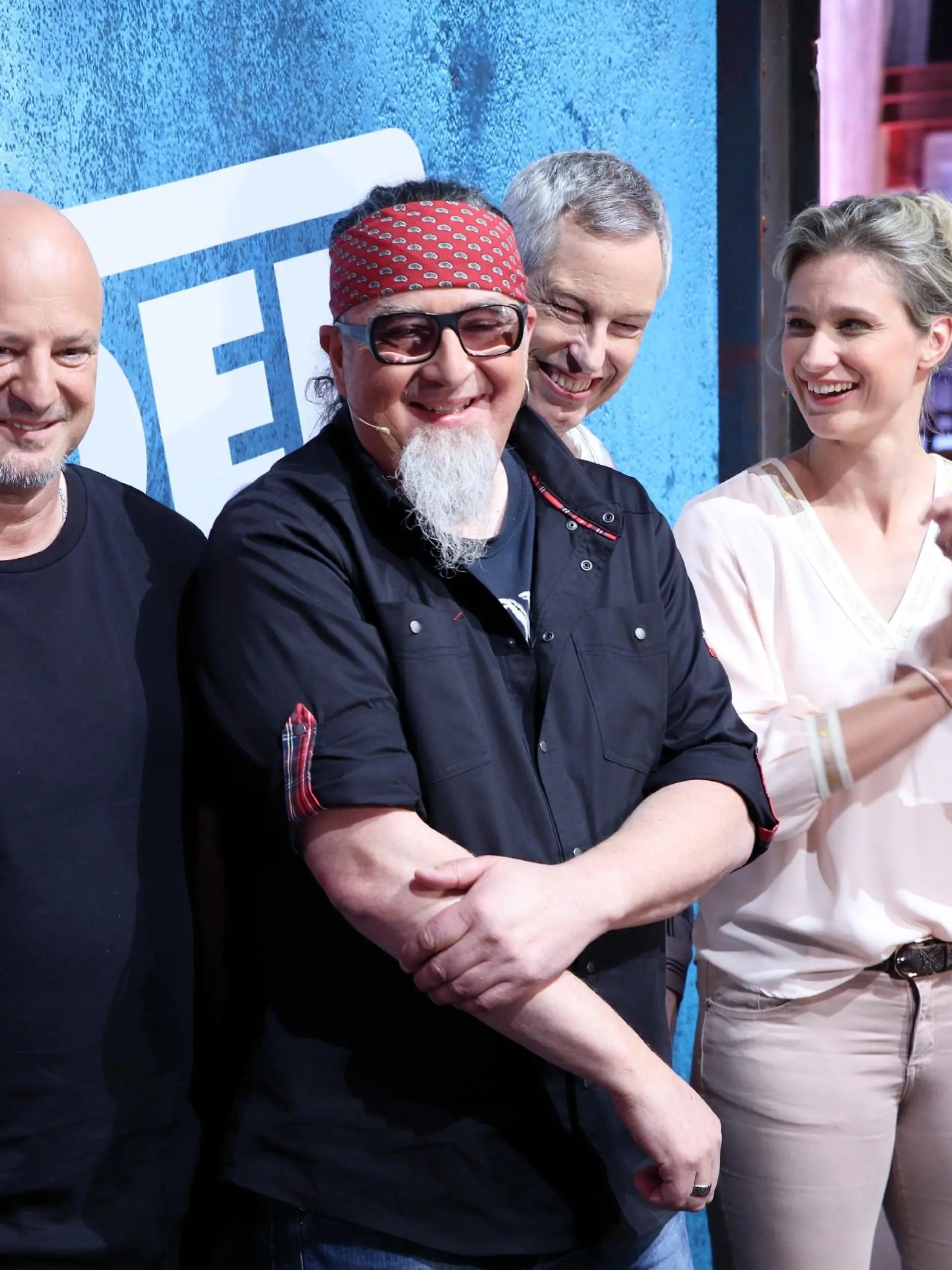 V.l.: Detlef Steves, Stefan Marquard, Thomas Hermanns, Britta Heidemann