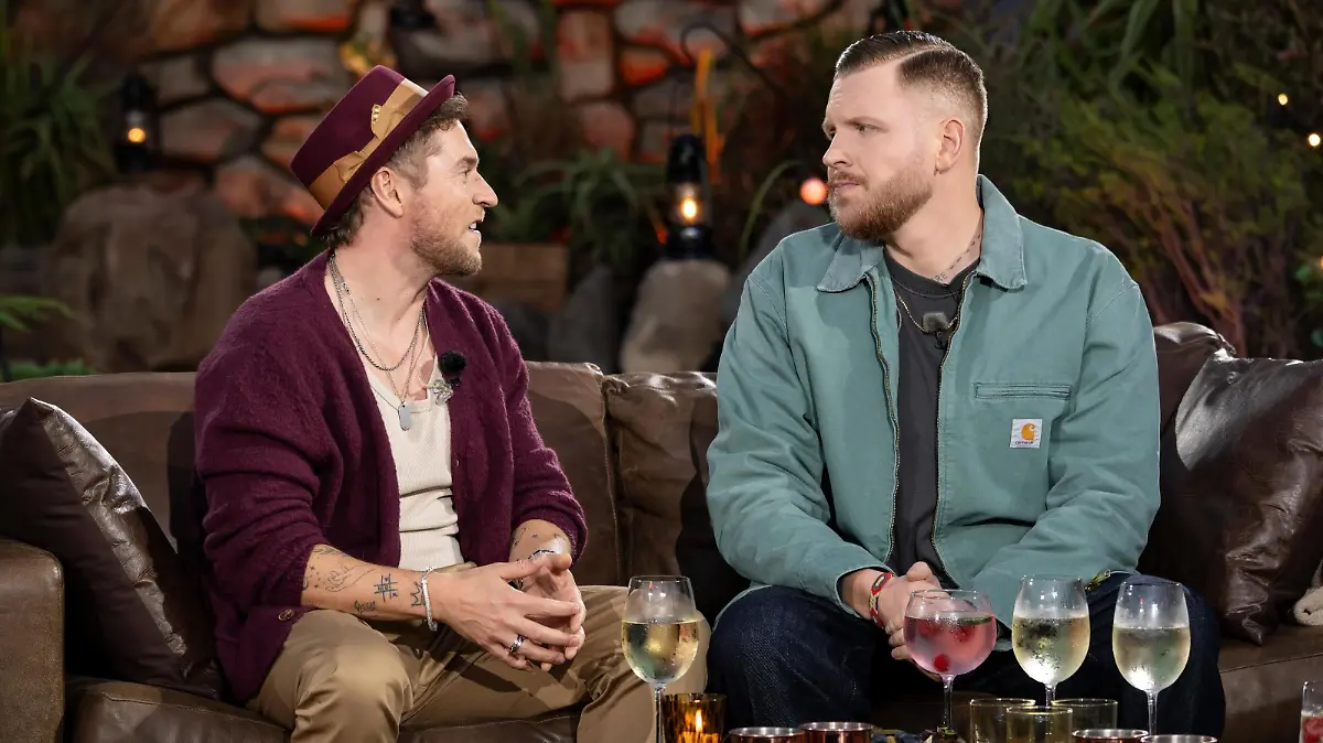 Johannes Oerding (l.), FiNCH
+++ Die Verwendung des sendungsbezogenen Materials ist nur mit dem Hinweis und Verlinkung auf RTL+ gestattet. +++