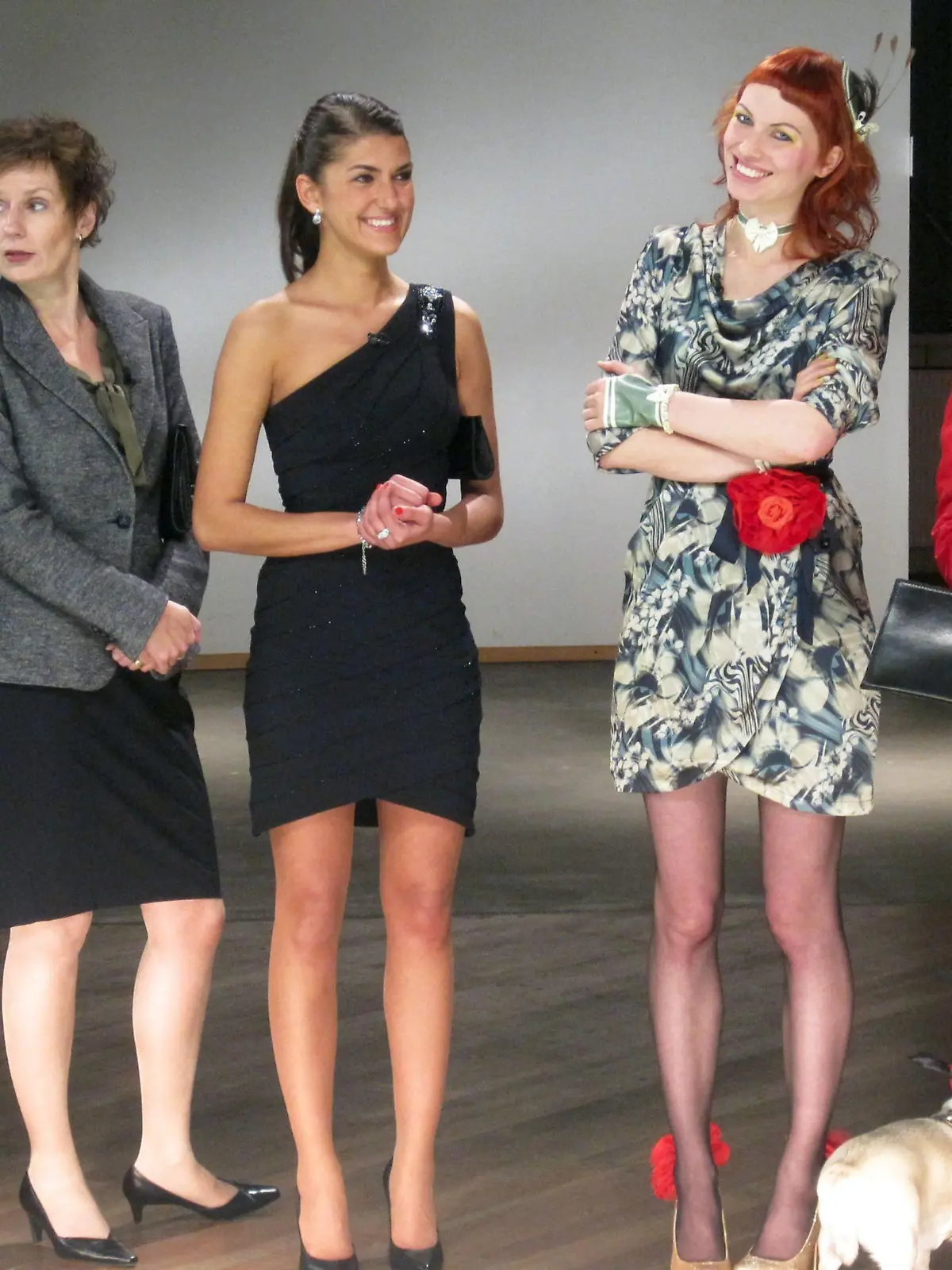 V:l.: Ulrike, Martina, Elif, Julia und Klaudia