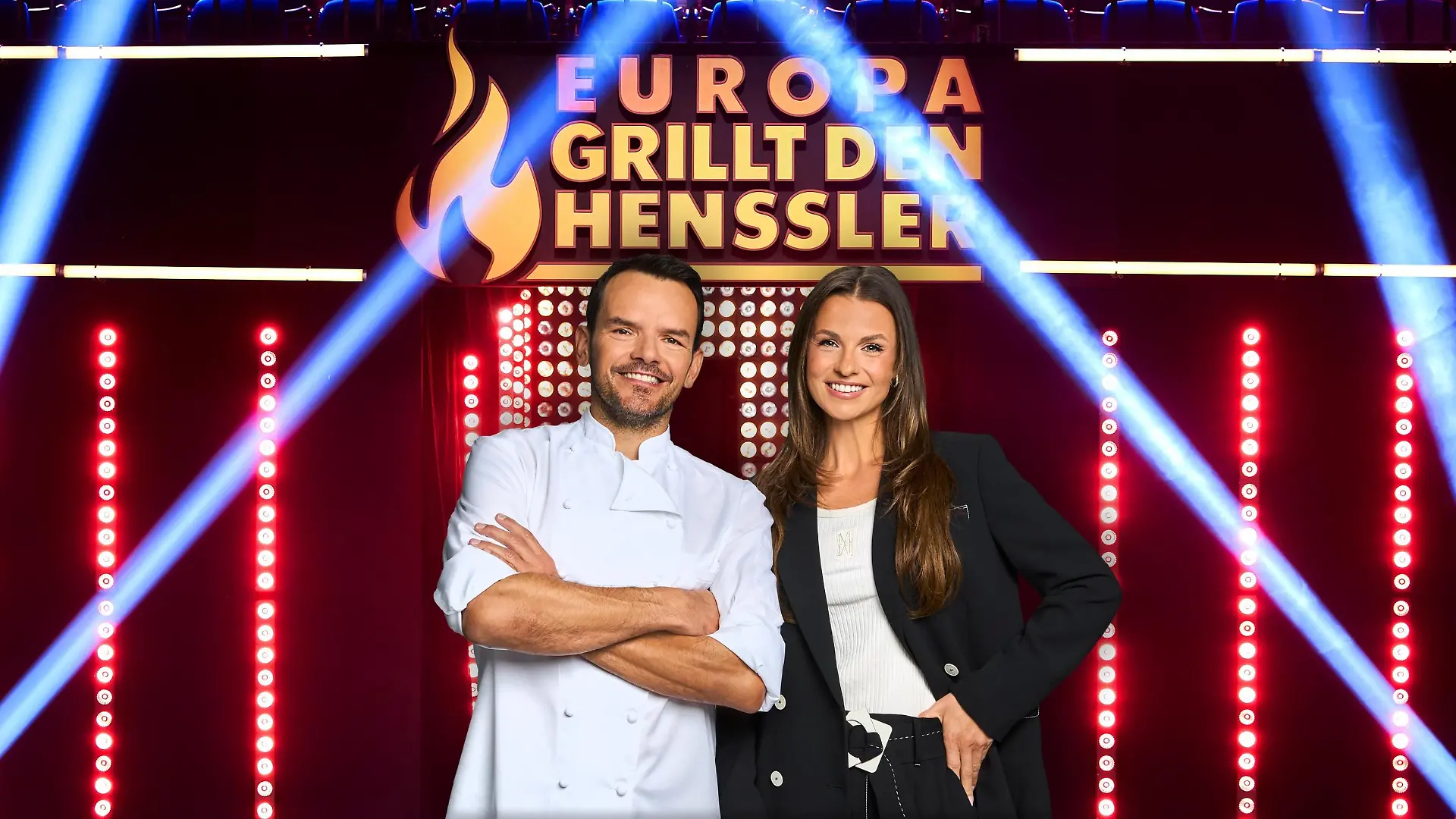 Steffen Henssler und Laura Wontorra

+++ Die Verwendung des sendungsbezogenen Materials ist nur mit dem Hinweis und Verlinkung auf RTL+ gestattet. +++