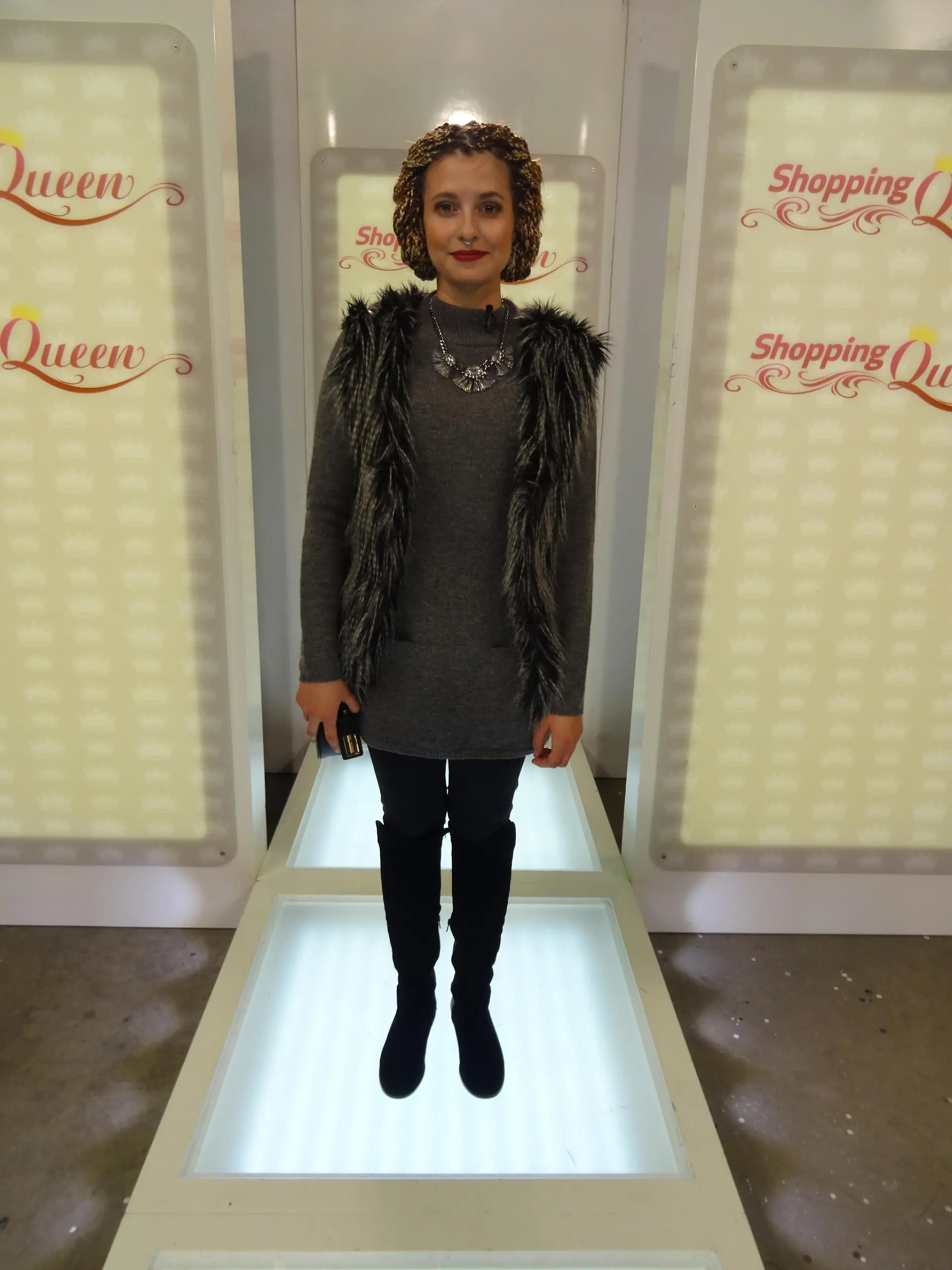 Bild zu: ""Shopping Queen"-Kandidatin Davina präsentiert ihren Laufsteg-Look."