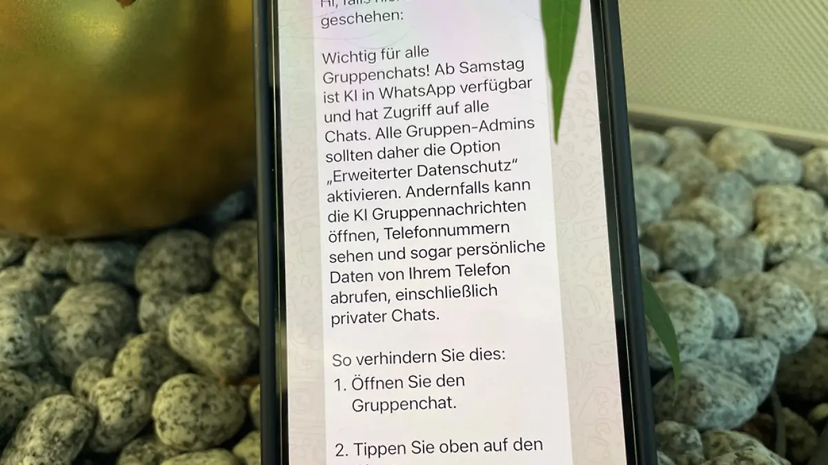 Bild zu: "WhatsApp-Kettenbrief verunsichert Tausende"