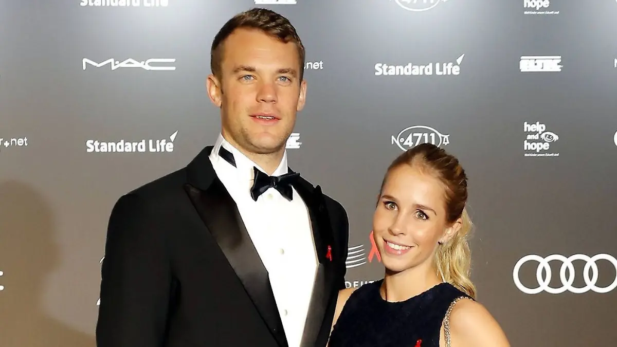 Manuel Neuer und Ex-Frau Nina.