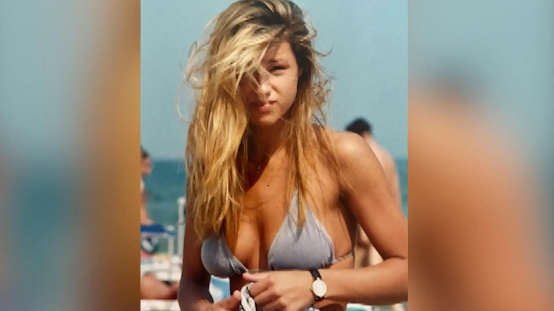 Hättet ihr sie erkannt? Dieses Strandfoto zeigt Michelle Hunziker mit süßen 17 Jahren Moderatorin teilt Jugendbild