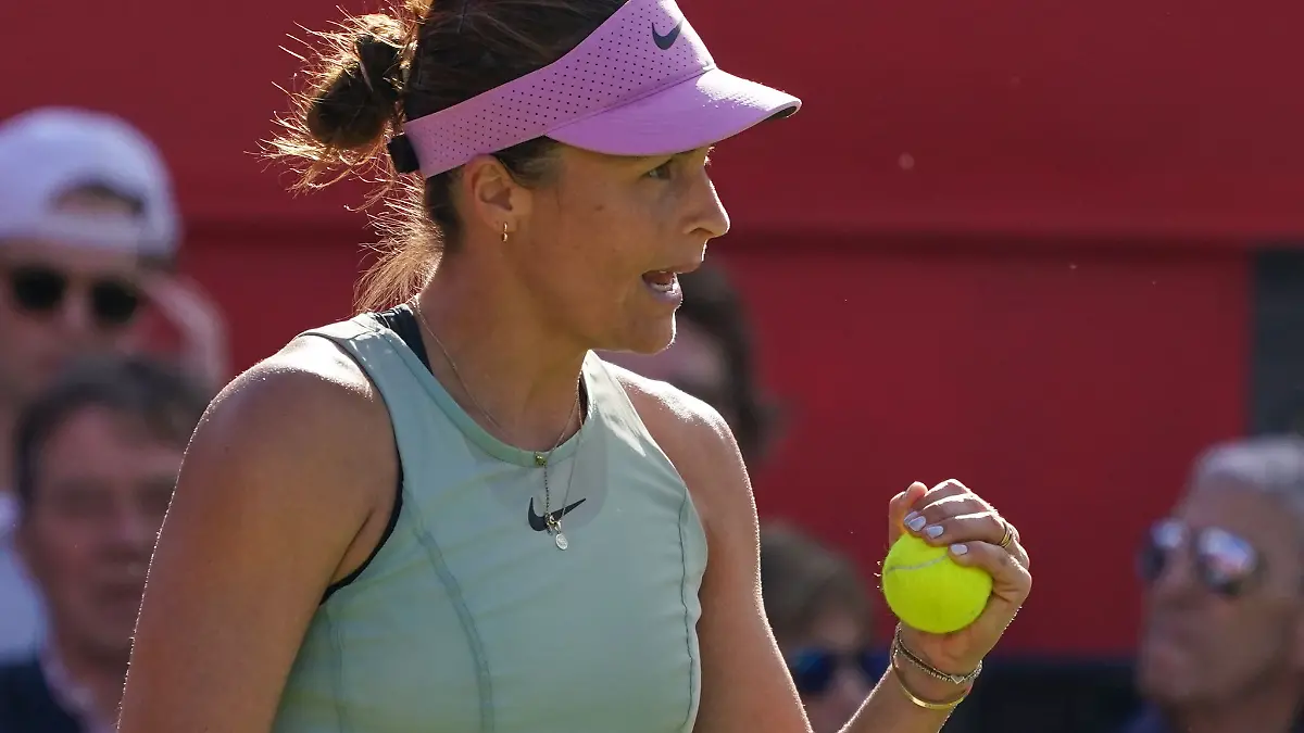 Tatjana Maria hat ihr Auftaktspiel in London gewonnen.