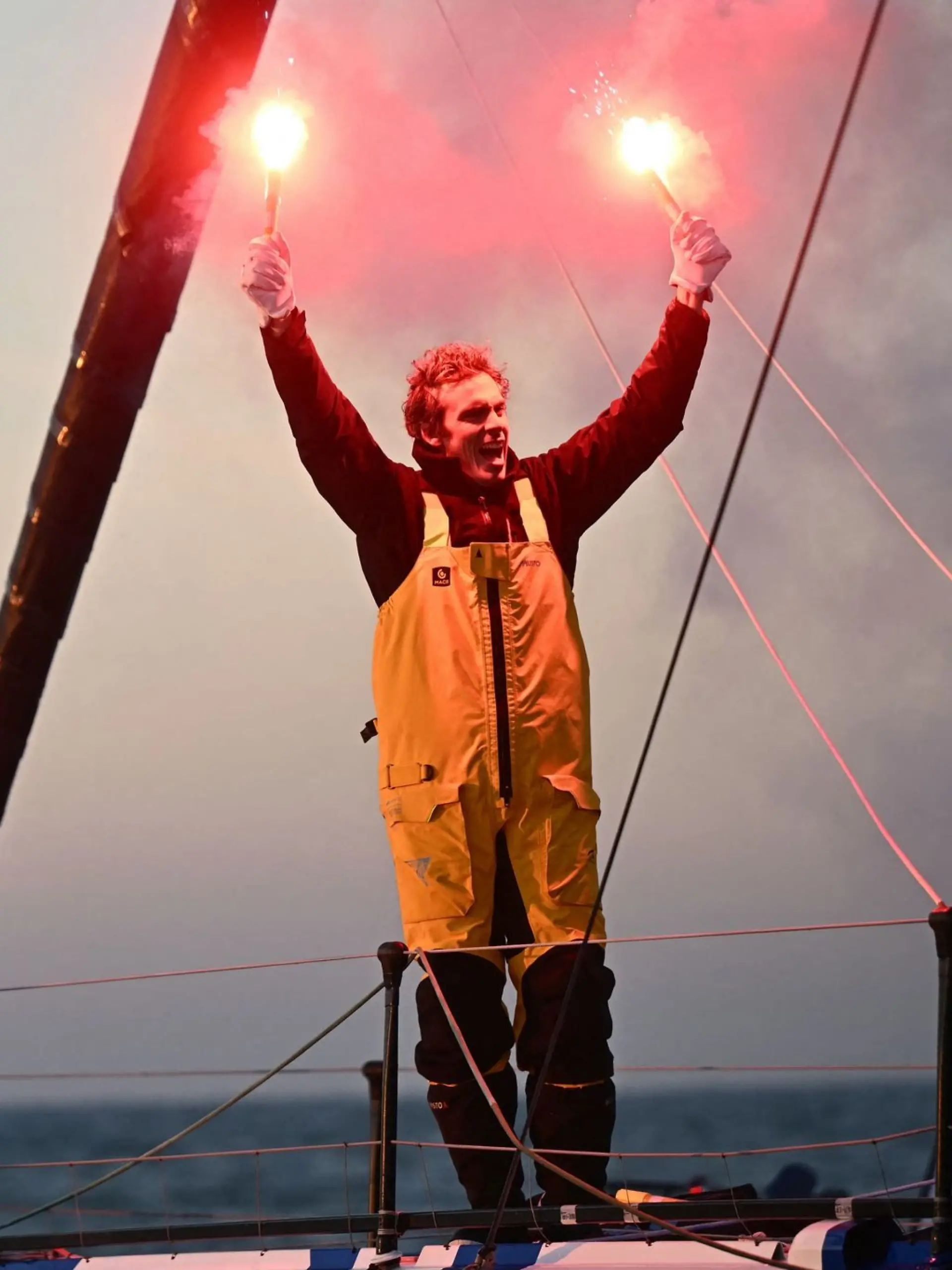 Am Ziel: Vendée-Globe-Sieger Charlie Dalin