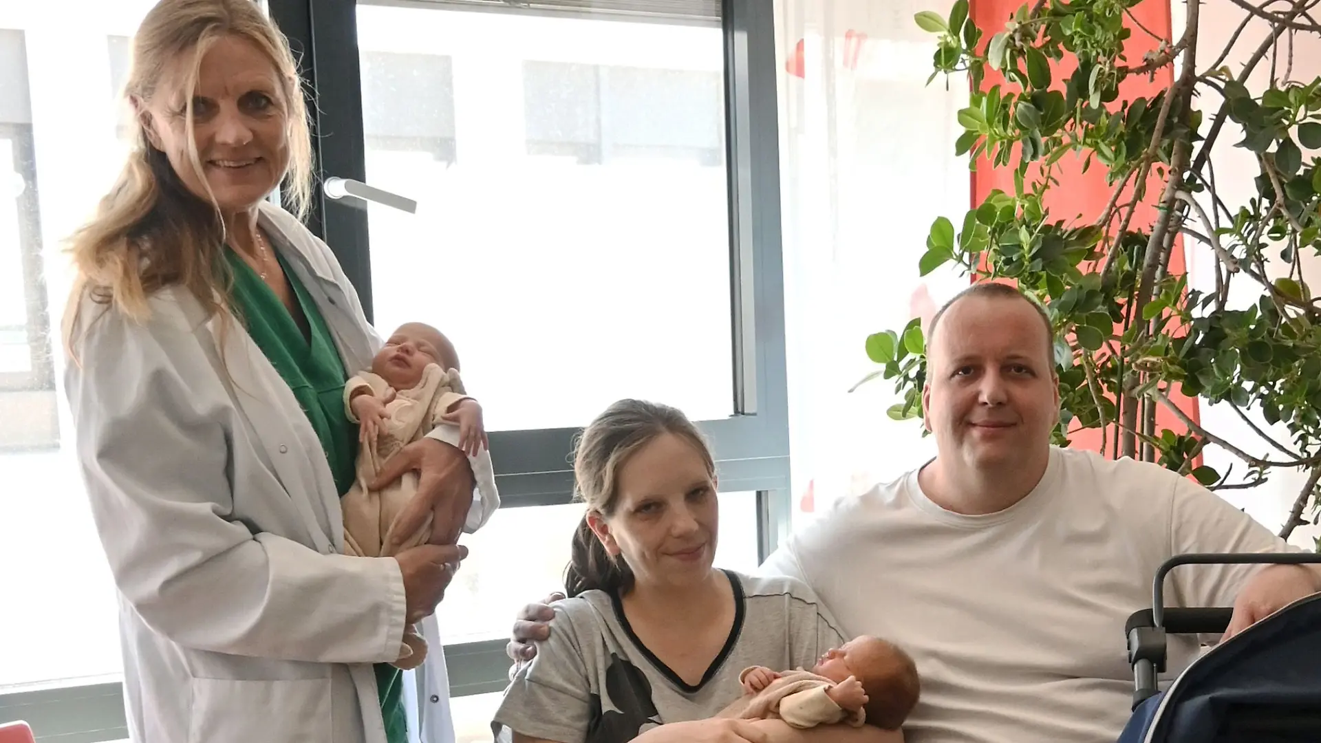 Paar bekommt zum dritten Mal Zwillinge