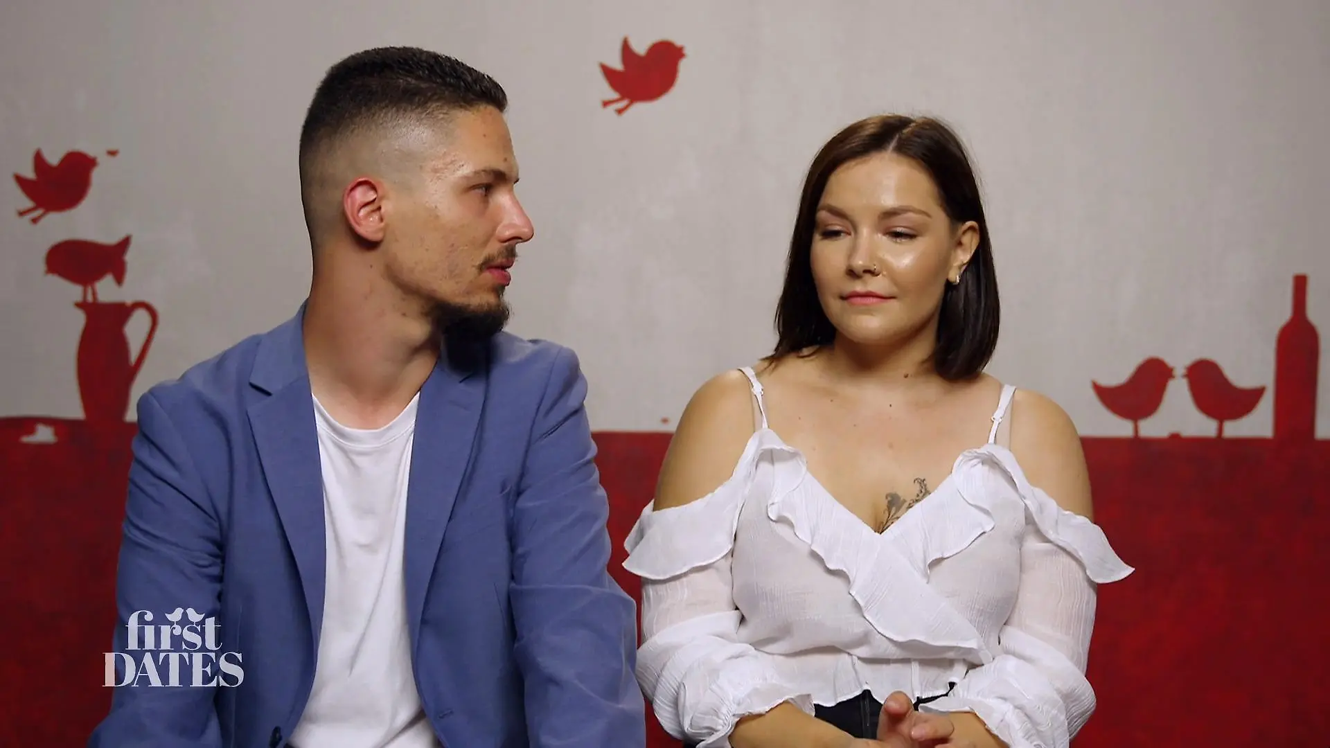 Eron und Julia sind sich einig Unterschiedliche Ansichten