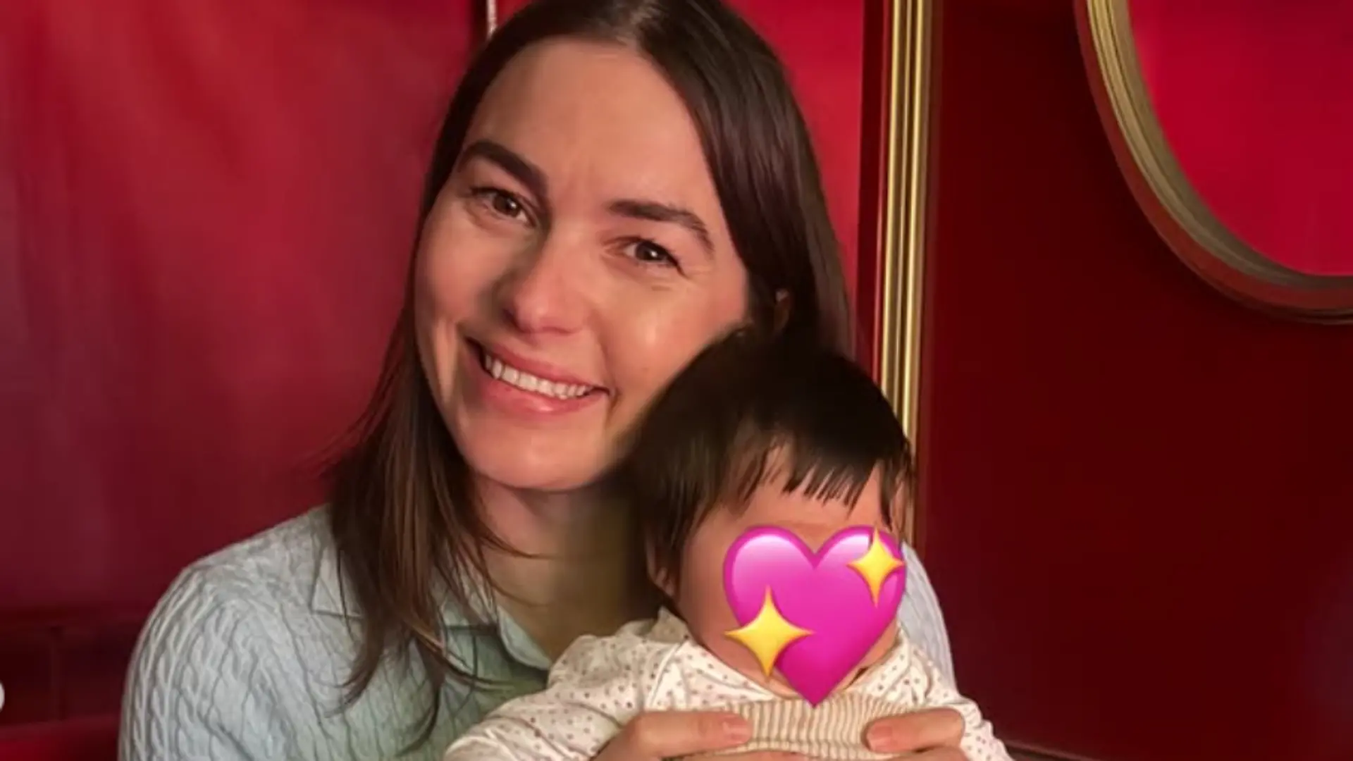 Renata Lusin mit Tochter Tessa. 