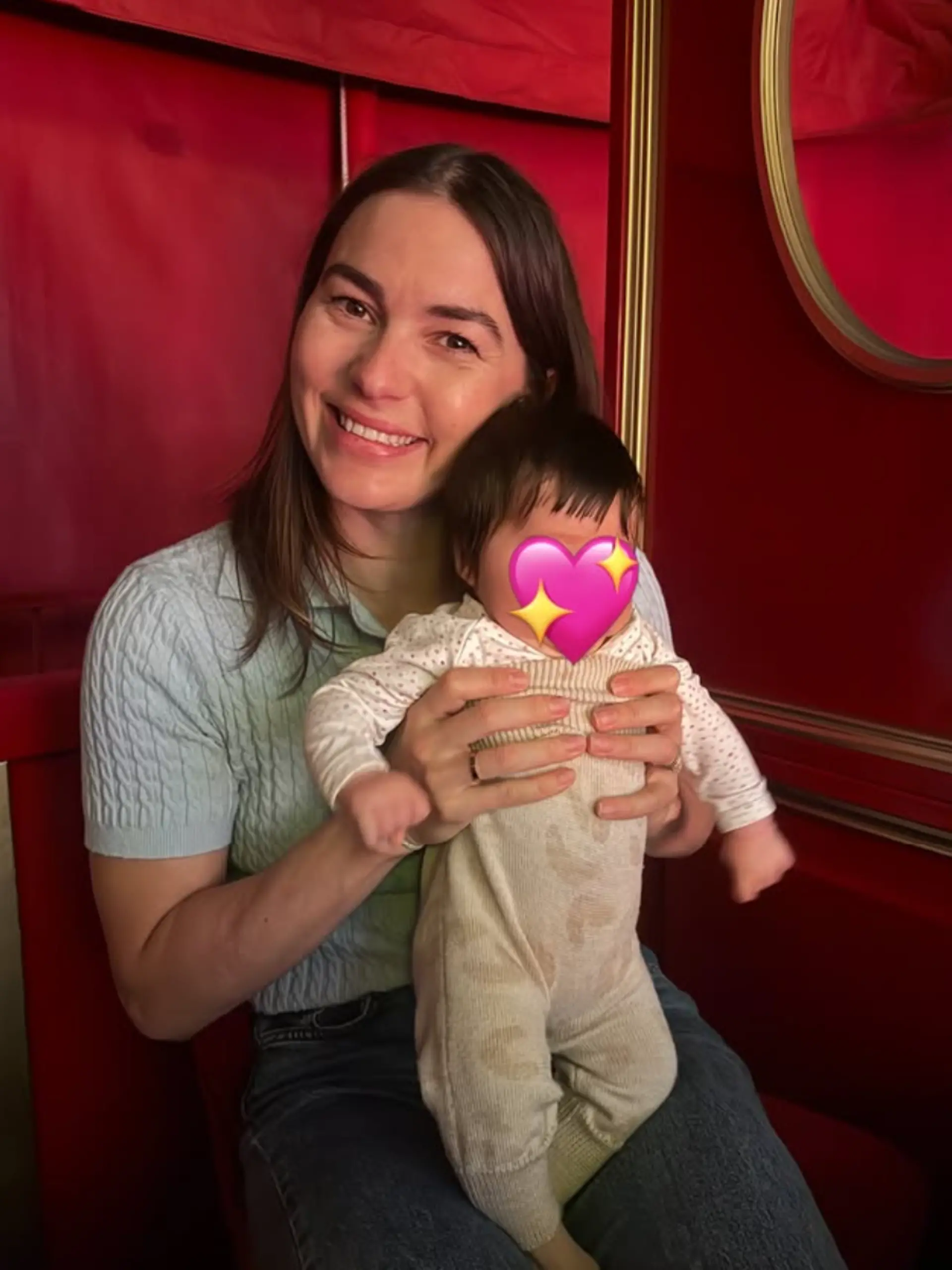 Renata Lusin mit Tochter Tessa.