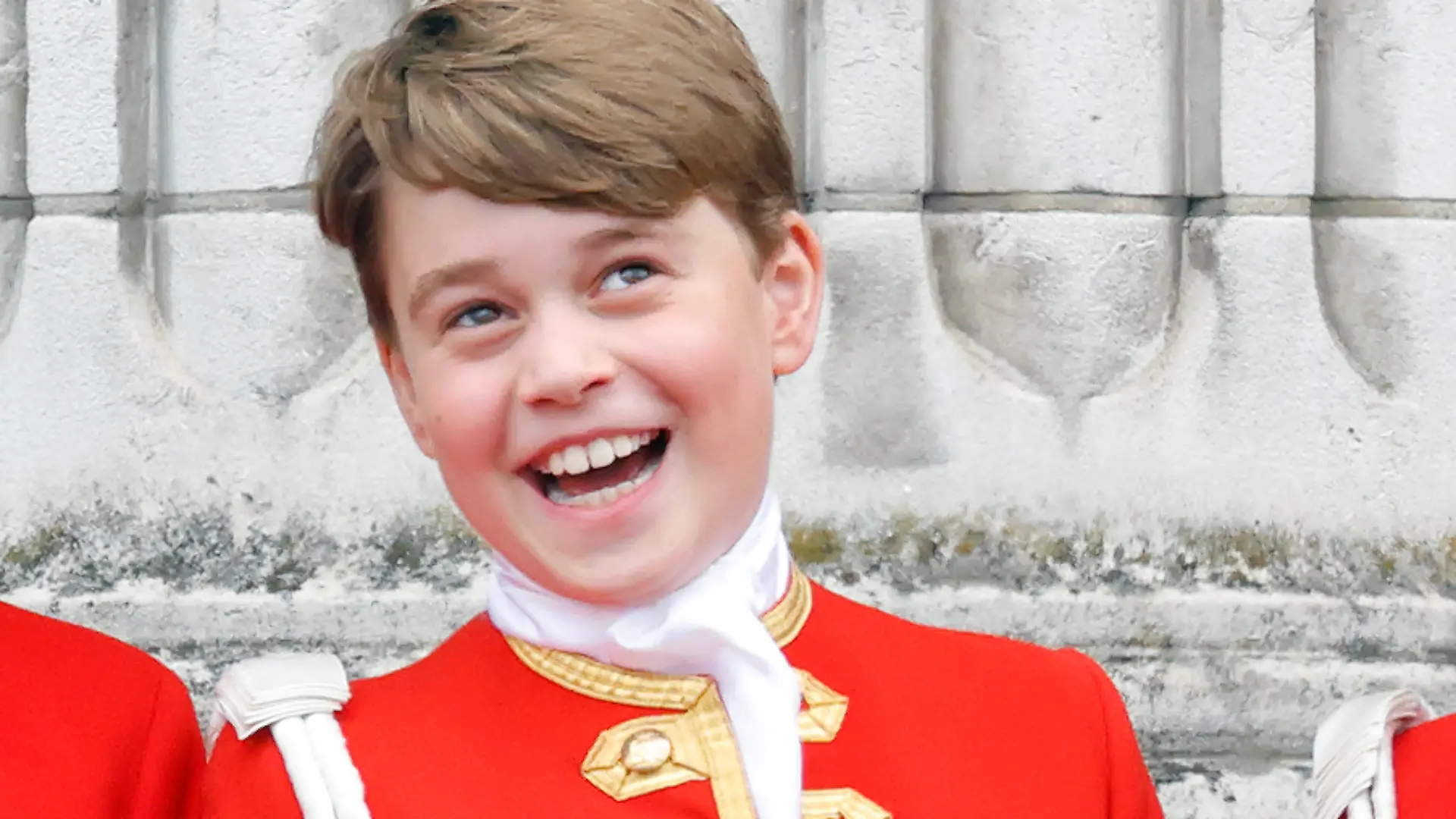 Prinz George im Mai 2023 bei der Krönung von Opa Charles