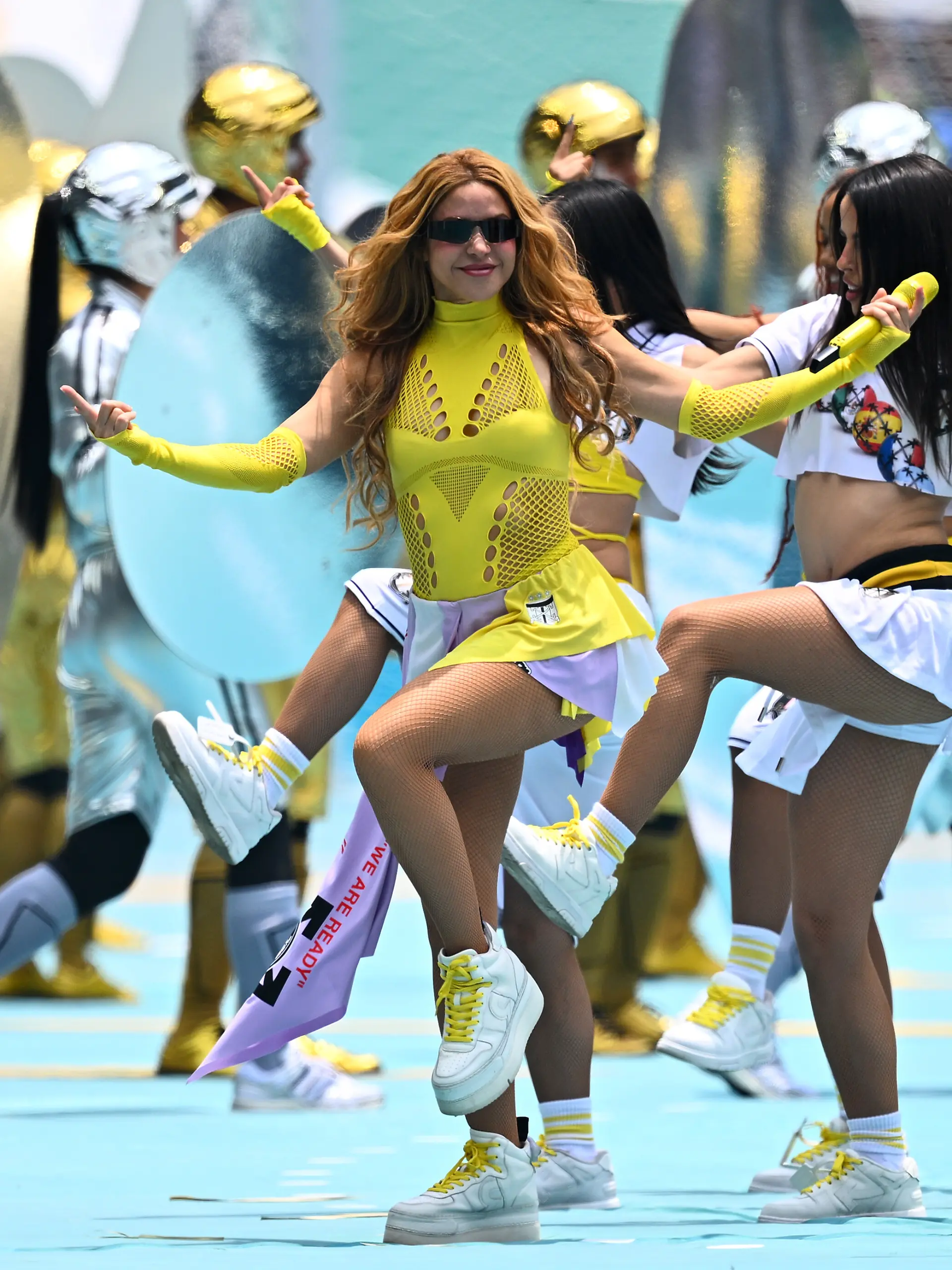 Zusammen mit Burna Boy performte Shakira den WM-Hit Dai Dai.