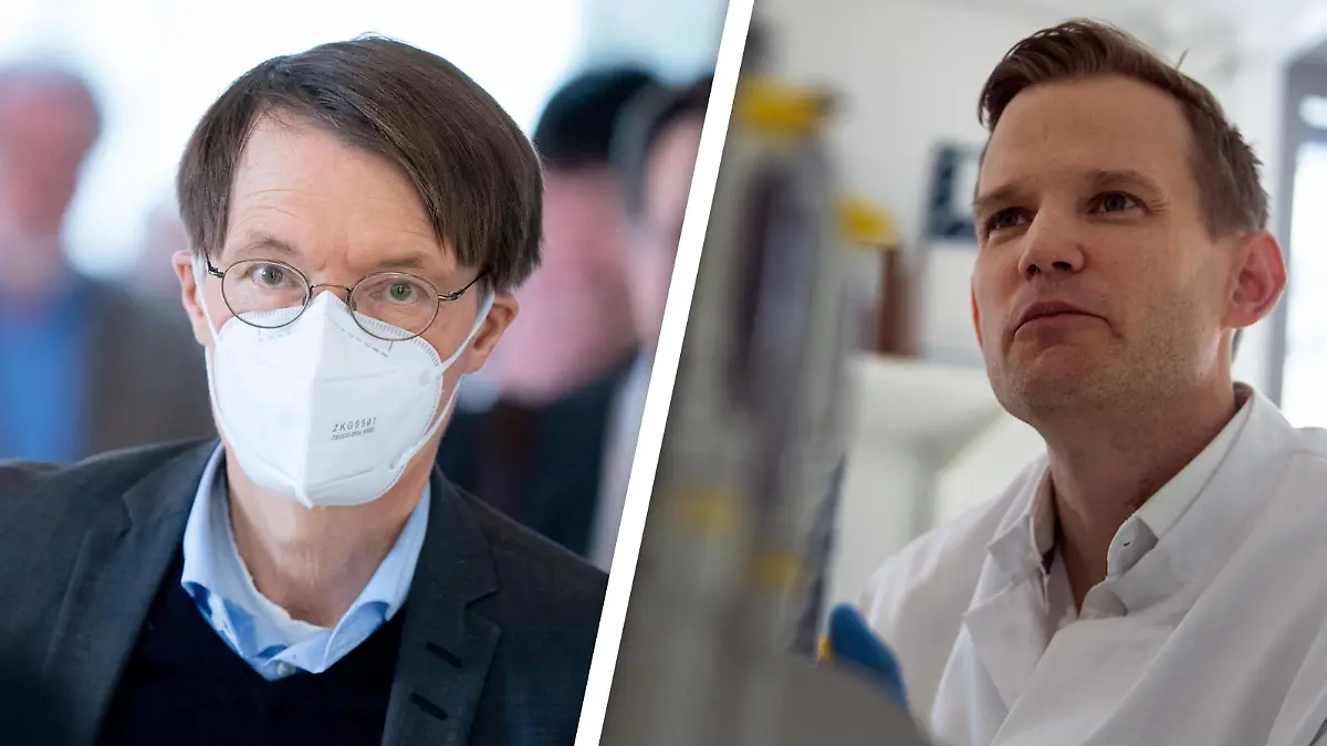 Karl Lauterbach und Hendrik Streeck