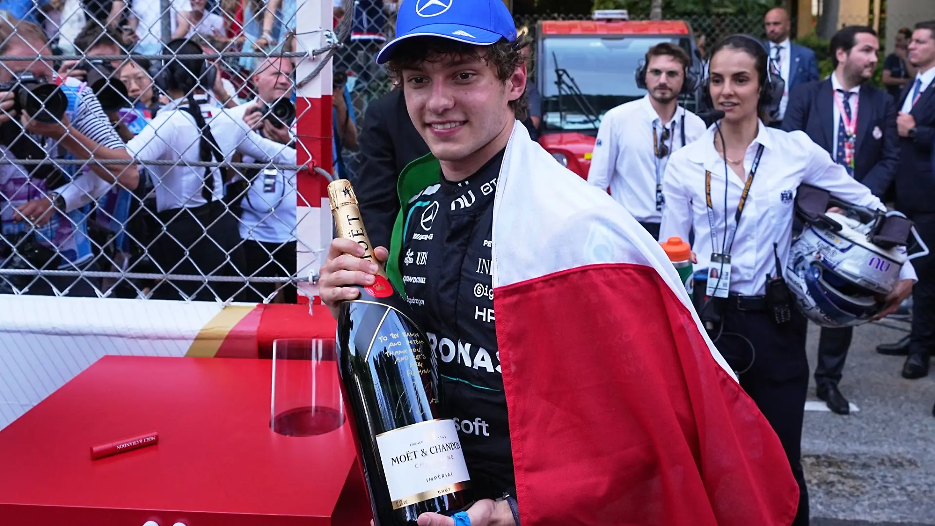 Wo ist Kimi Antonellis Handtuch? (Archivbild)