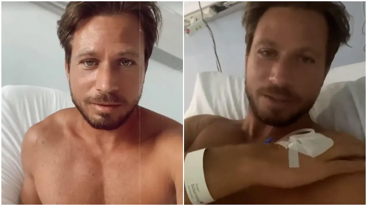 Sebastian Pannek berichtet auf Instagram von dem Schockmoment.