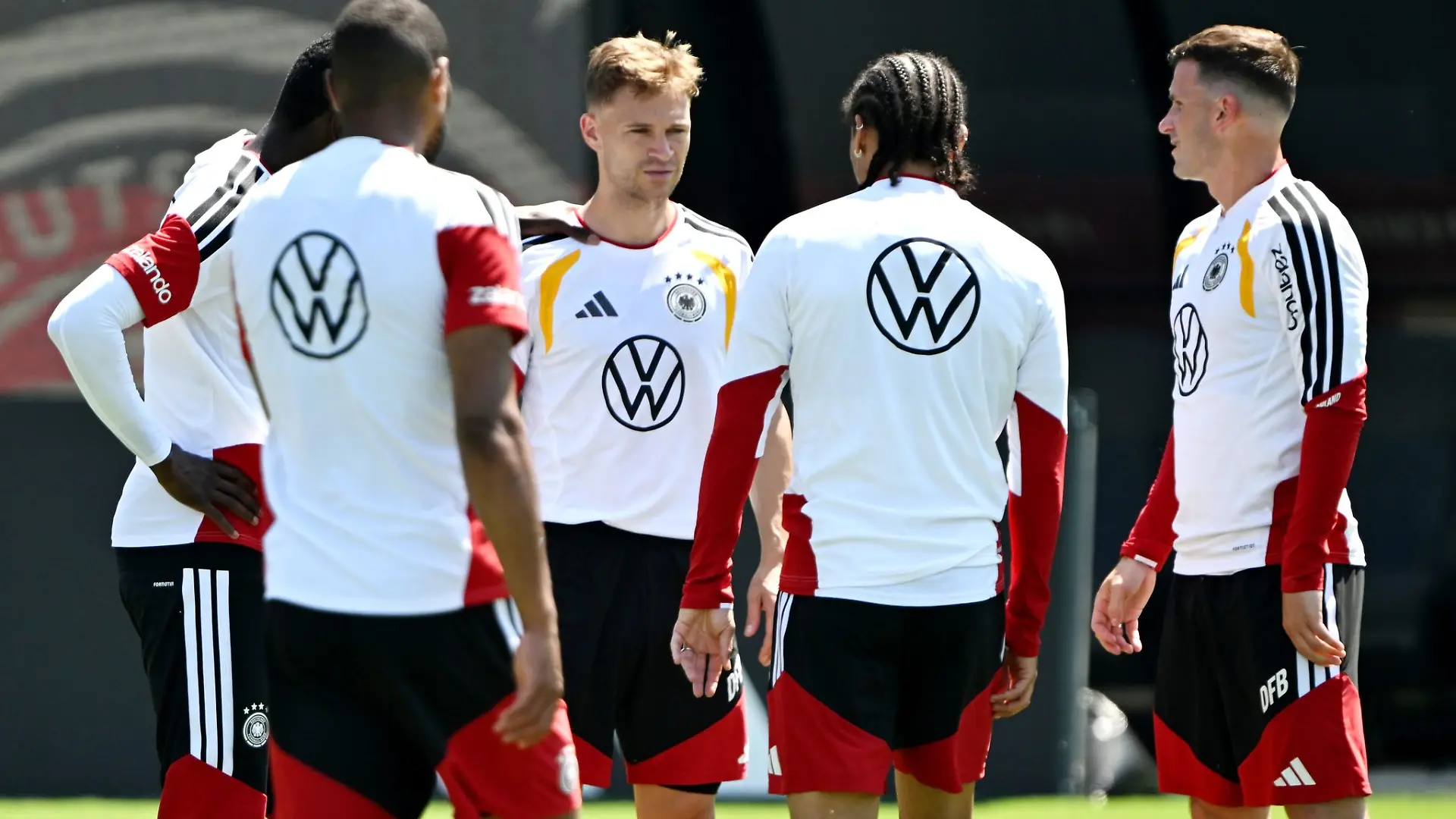 Deutschlands Kapitän Joshua Kimmich im Training vor dem ersten WM-Spiel gegen Curacao.
