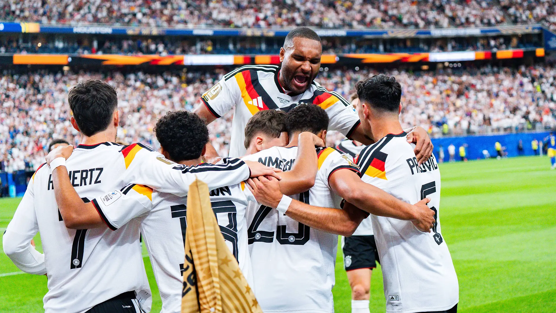 Felix Nmecha bringt Deutschland in Führung.