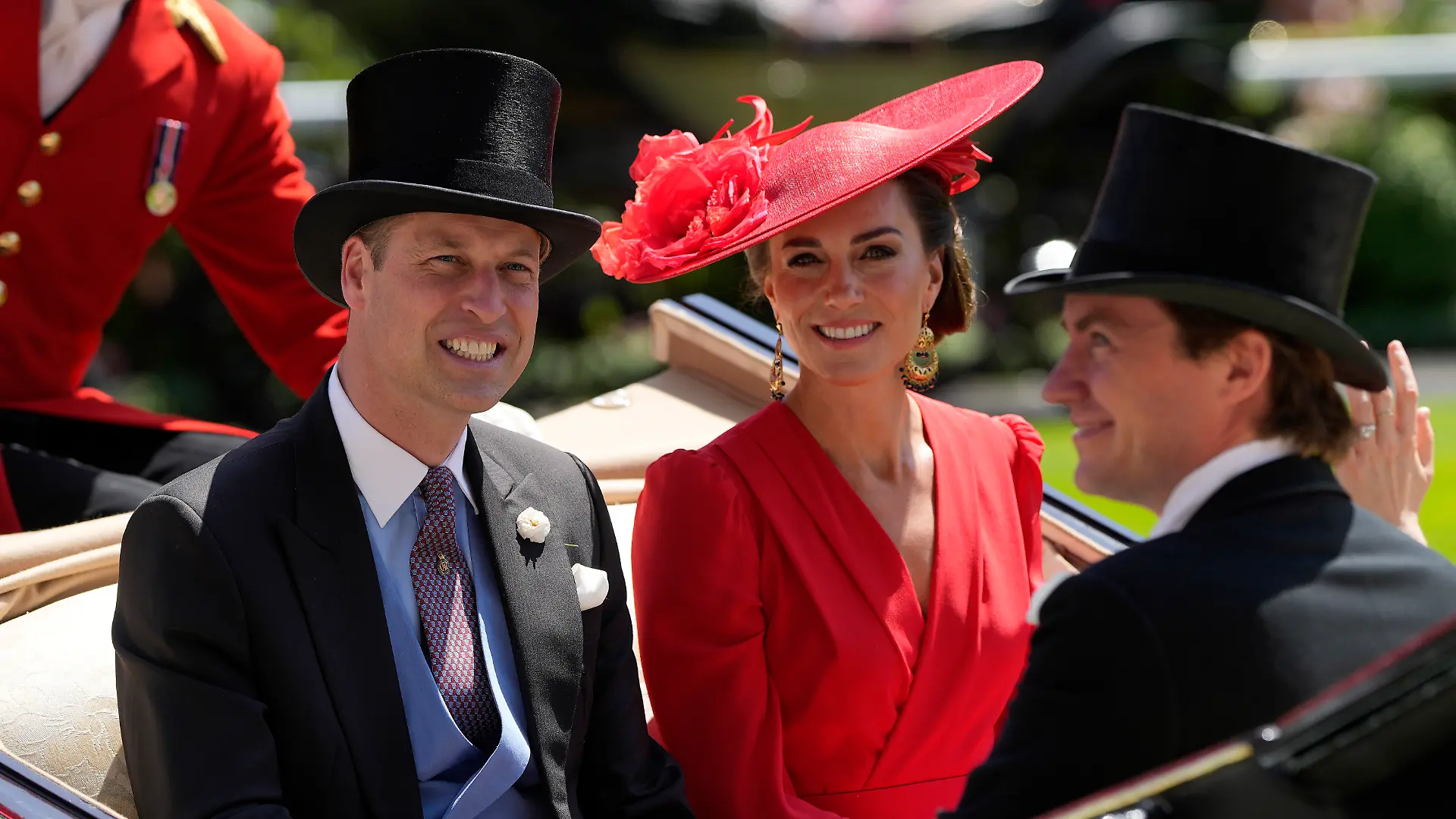 Prinz William und Prinzessin Kate bei Royal Ascot 2023.