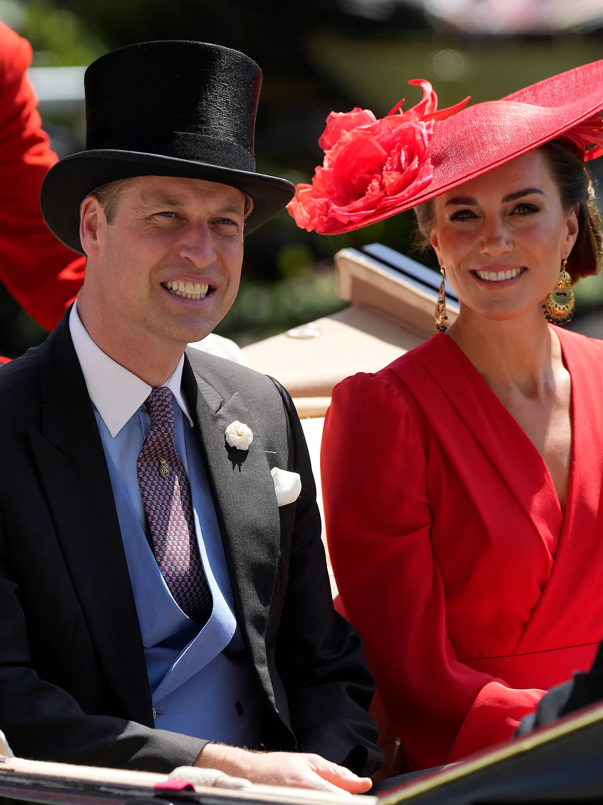 Prinz William und Prinzessin Kate bei Royal Ascot 2023.