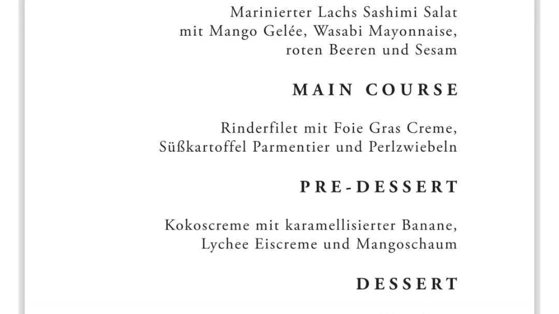 Menü_ Jenny und Sebastian