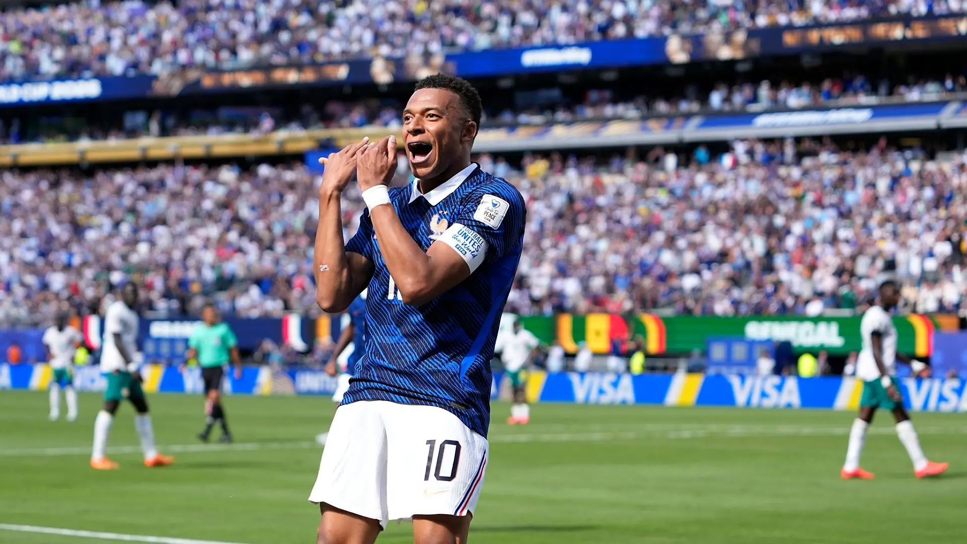 Der Topstar unter den vielen Stars der Franzosen: Kylian Mbappé.