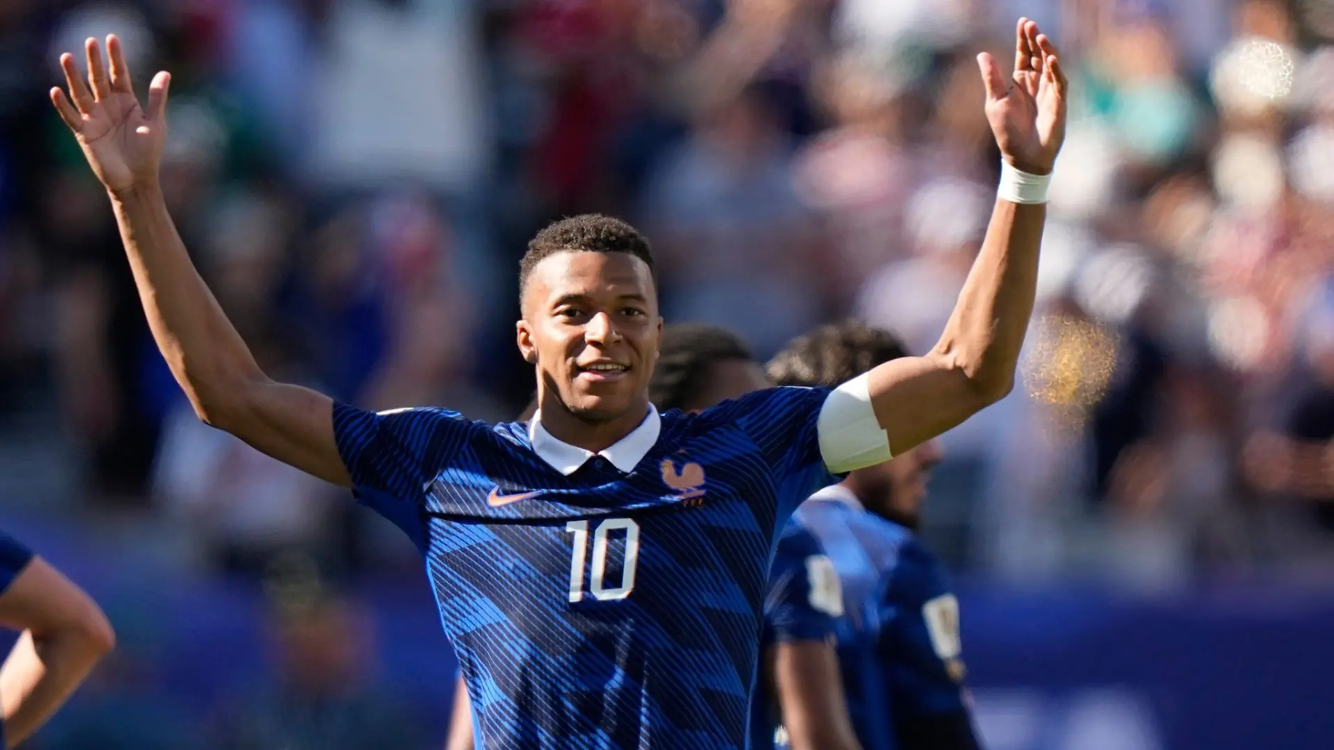 Steht jetzt bei 14 WM-Toren: Frankreichs Superstar Kylian Mbappé.
