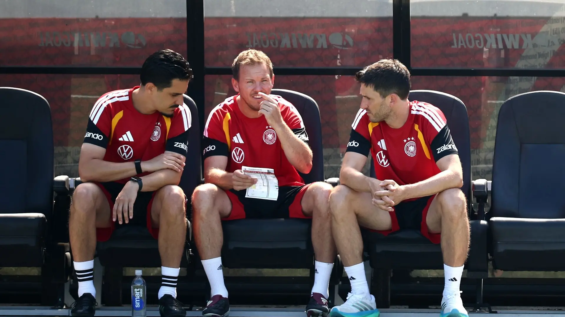 Julian Nagelsmann arbeitet an der Taktik für das zweite WM-Spiel.