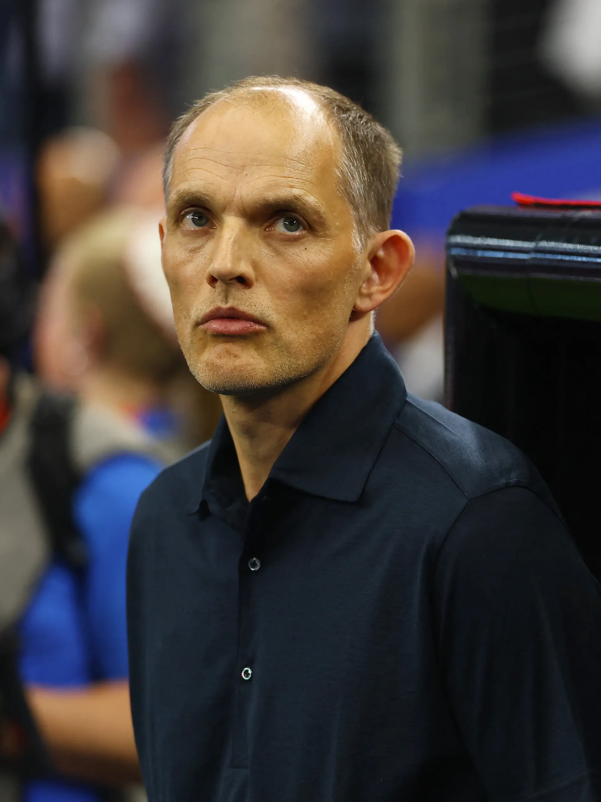 Soccer Football - FIFA World Cup 2026 - Group L - England v Croatia - Dallas Stadium, Arlington, Texas, U.S. - June 17, 2026 England manager Thomas Tuchel before the match REUTERS/Kai Pfaffenbach