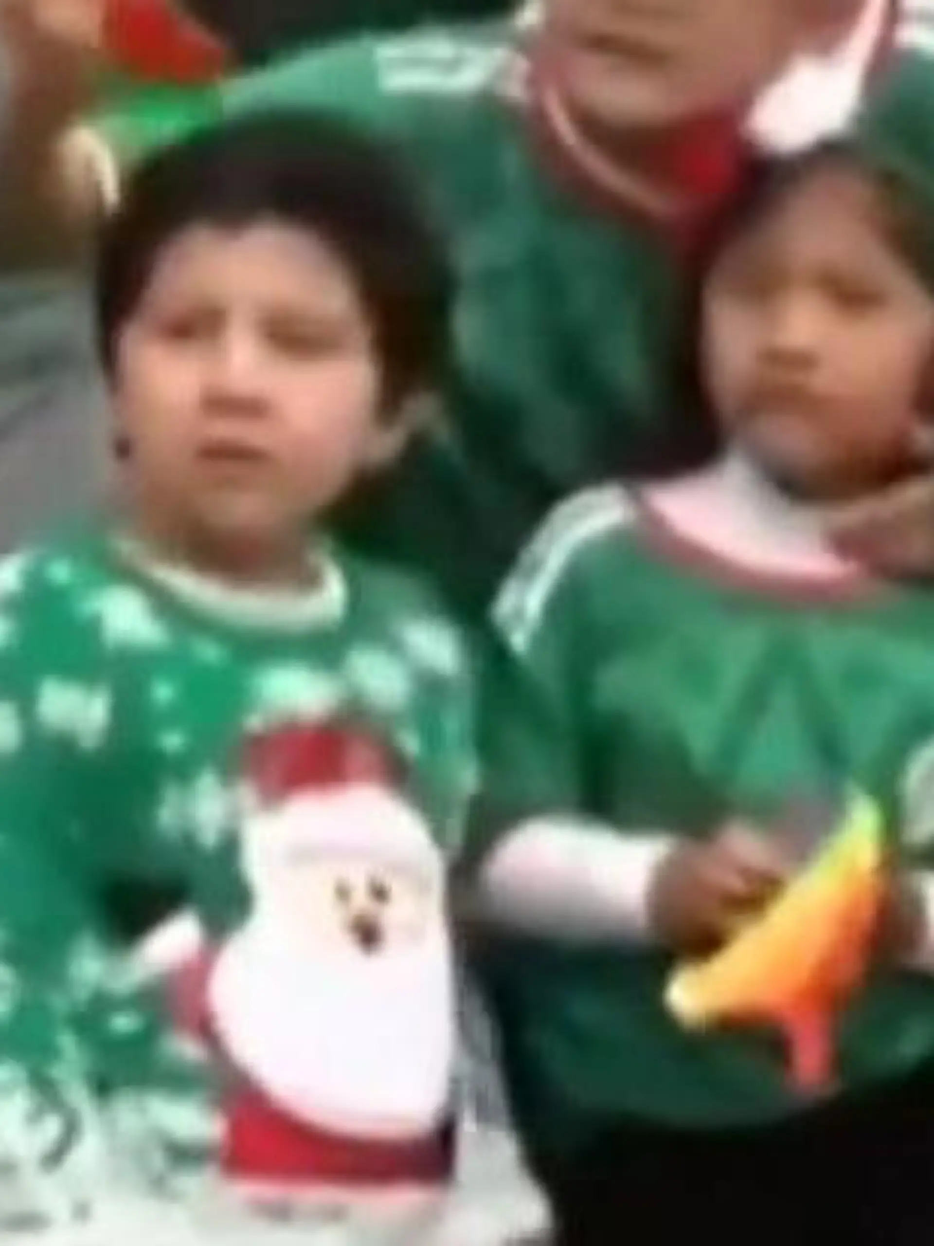 Bild zu: "Junge zieht Weihnachtspulli zur WM an – und wird SO süß belohnt"